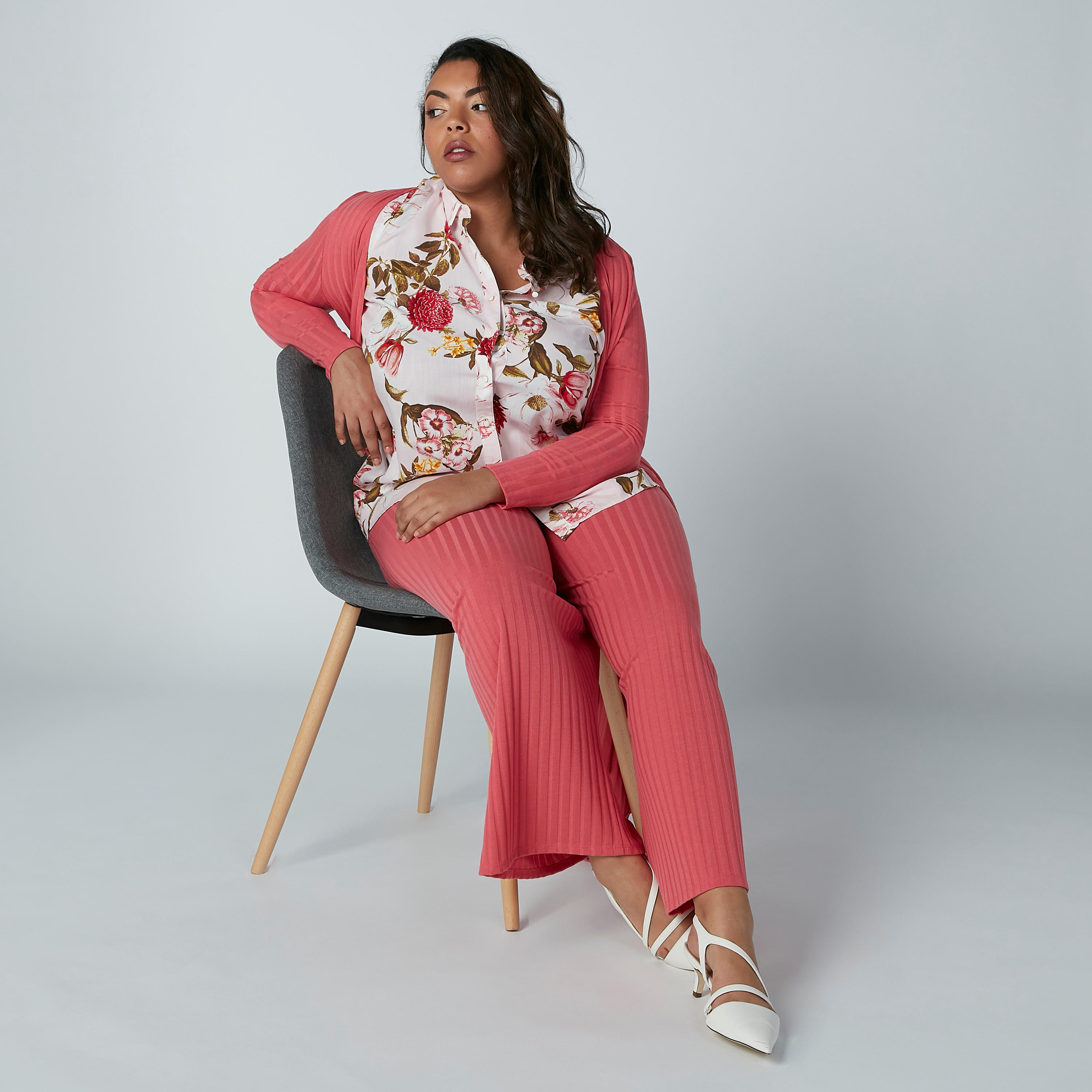 Textured Flexi Waist Palazzo Pants-women-clothing-bottoms-trousers-image-9