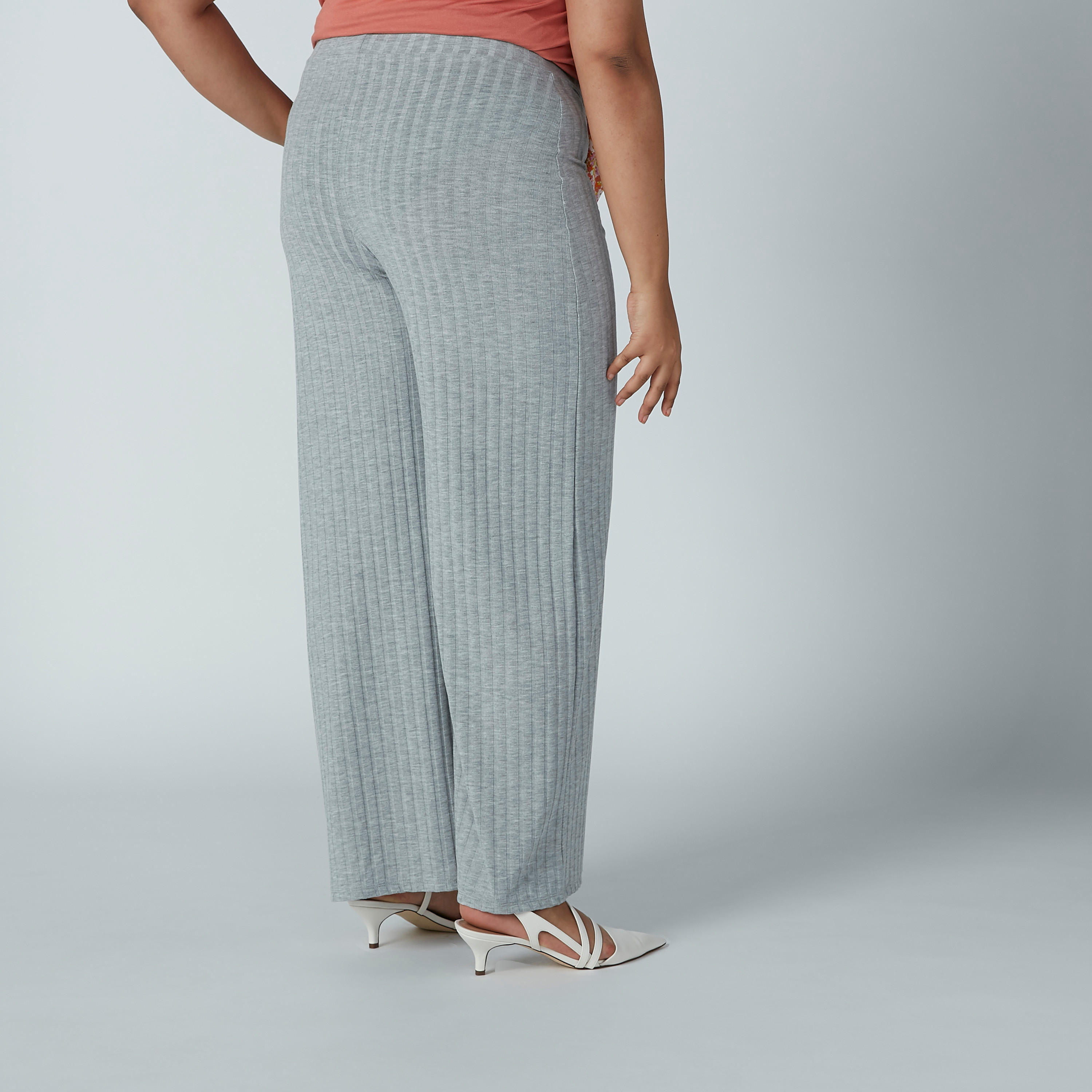 Textured Flexi Waist Palazzo Pants-women-clothing-bottoms-trousers-image-3