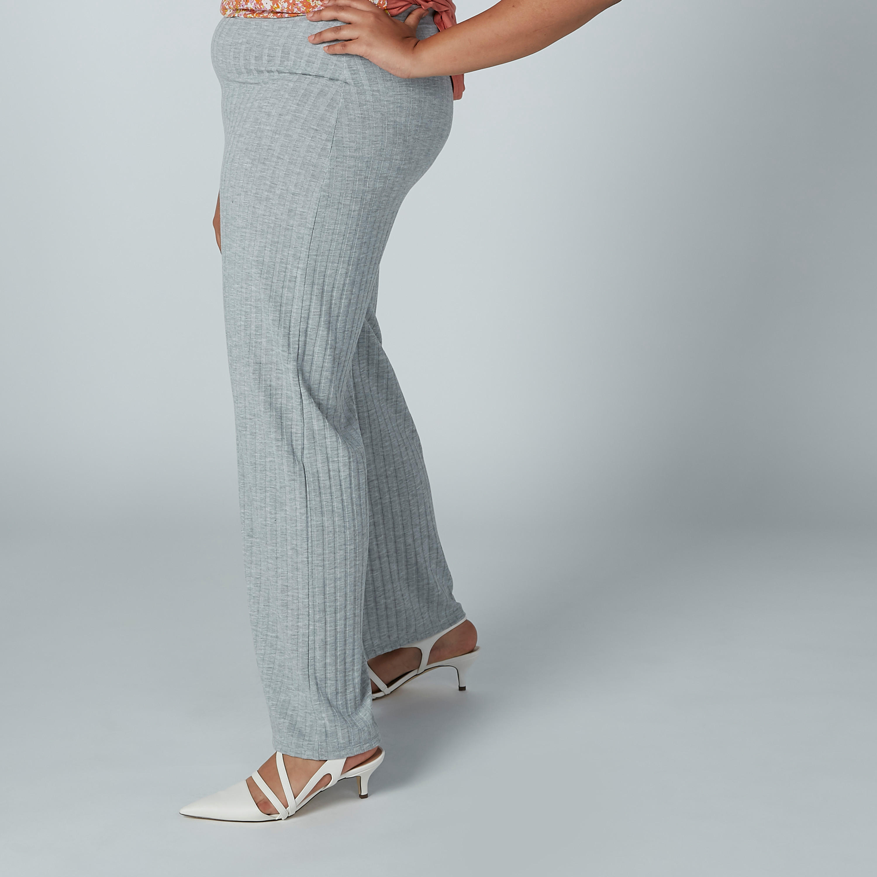 Textured Flexi Waist Palazzo Pants-women-clothing-bottoms-trousers-image-4