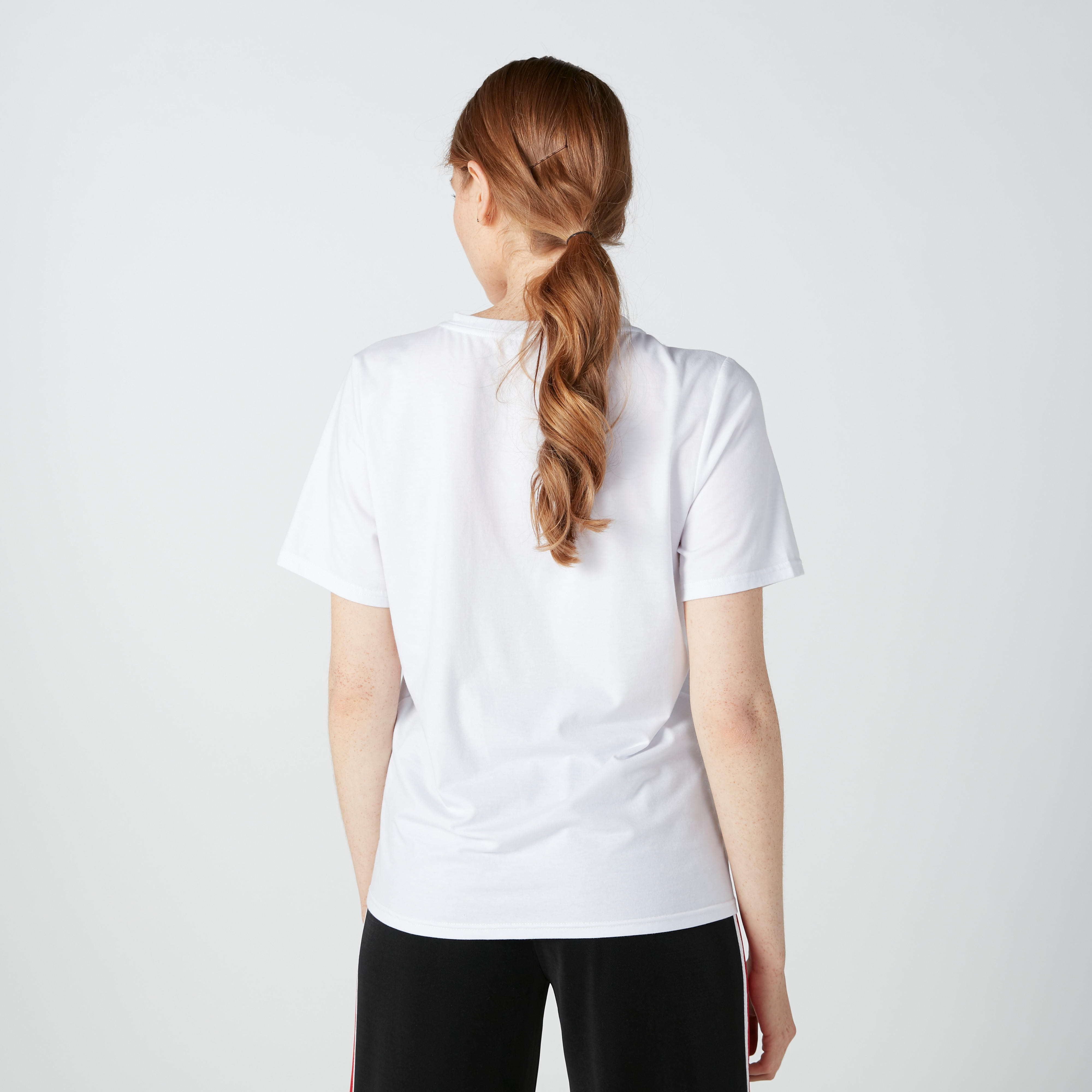Embroidered T-Shirt in Regular Fit with Short Sleeves-women-clothing-tshirts-image-2