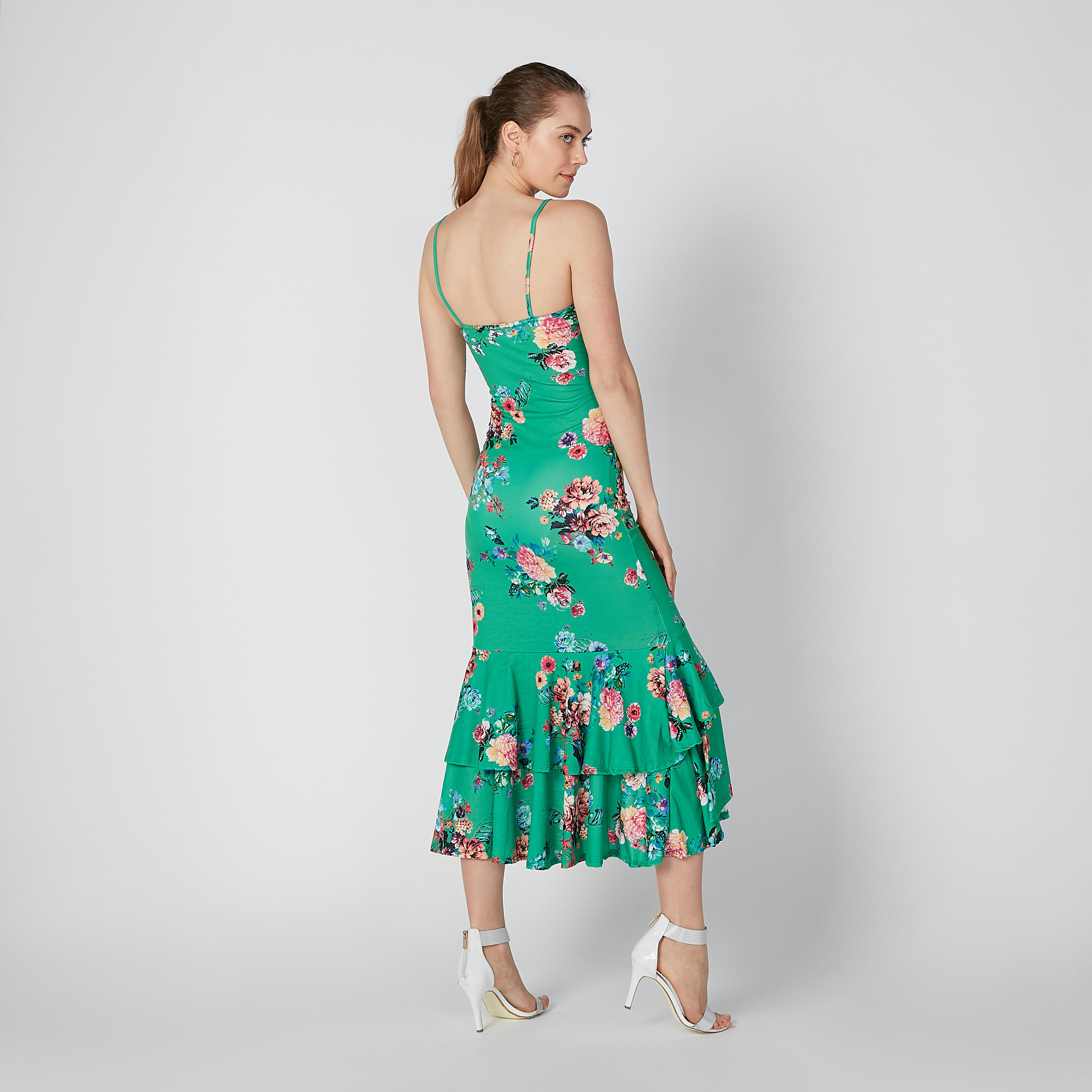 فستان متوسط الطول بحوّاف غير مستوية وحمّالات وطبعات-women-clothing-dresses-image-3