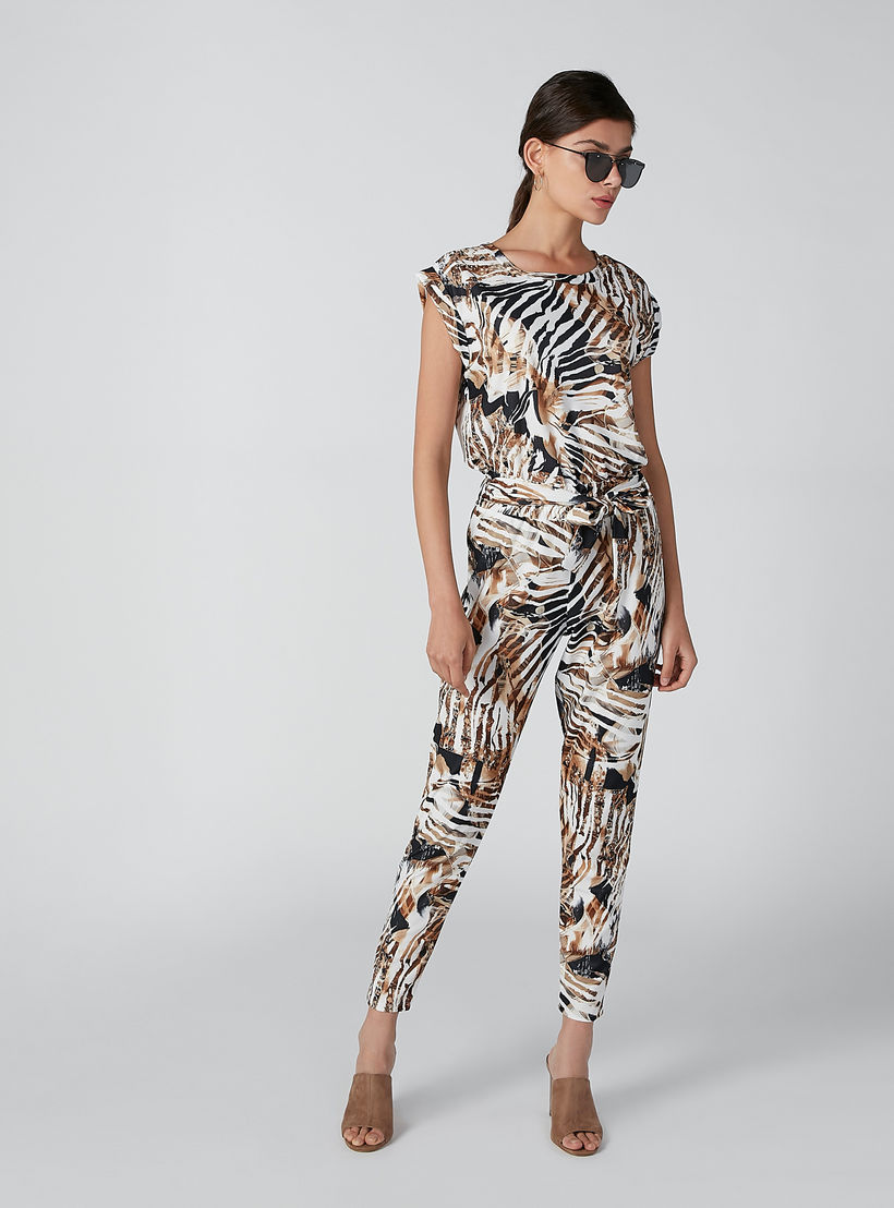 بلوزة بياقة مستديرة وأكمام متصلة وطبعات-women-clothing-tshirts-image-2