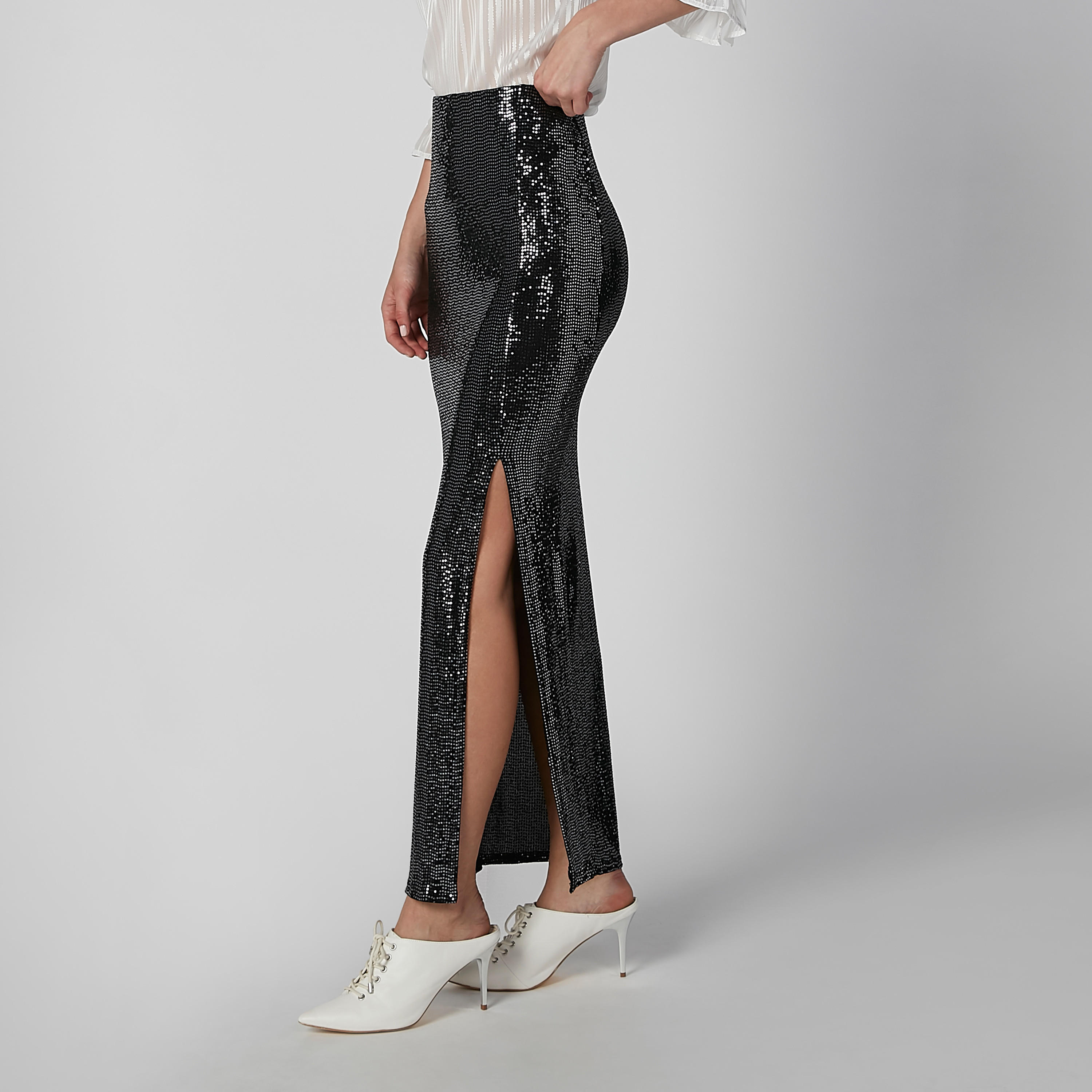 Embellished Bodycon Maxi Skirt with Side Slit-women-clothing-bottoms-skirts-image-3