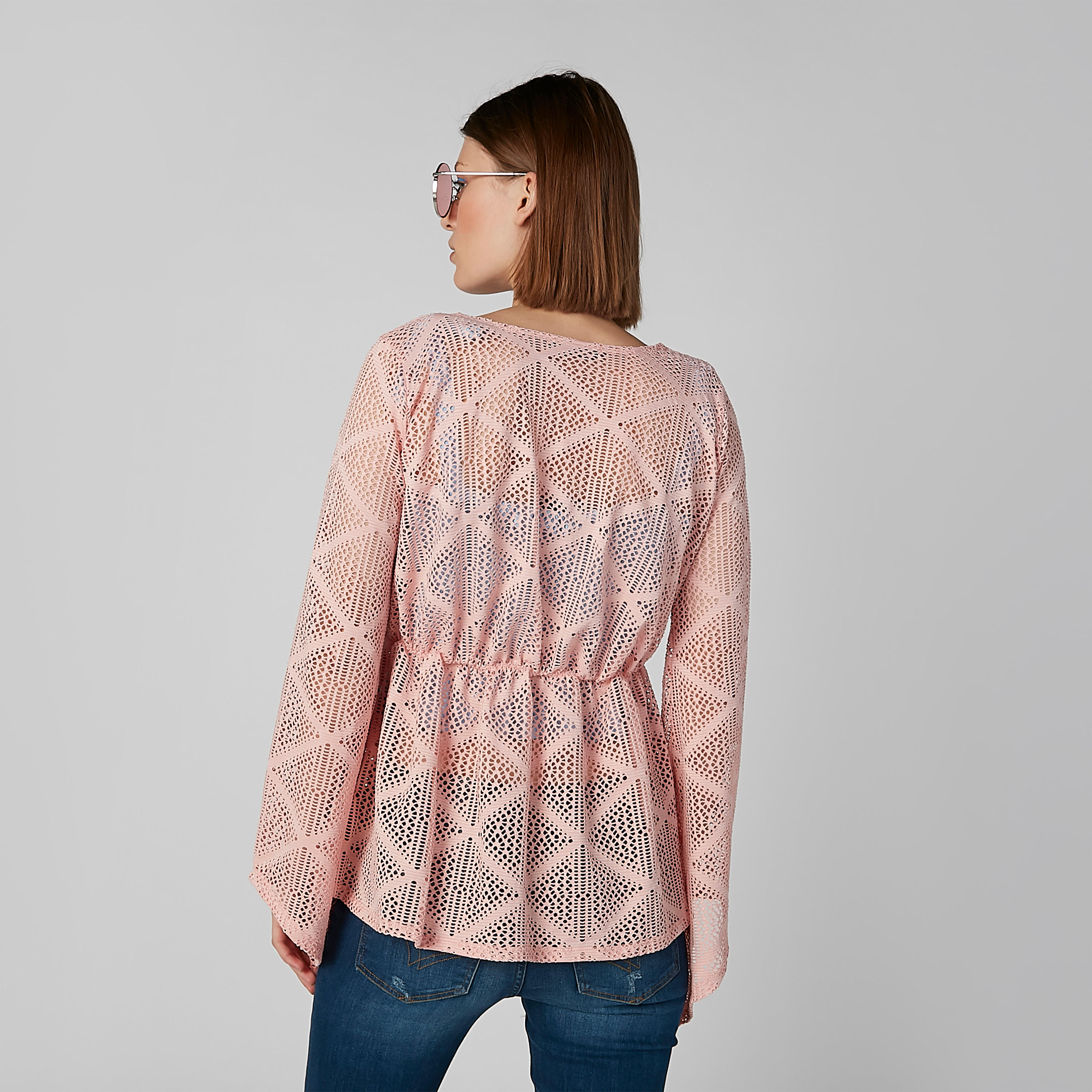 بلوزة دانتيل بأكمام طويلة وأربطة-women-clothing-shirtsandblouses-blouses-image-9