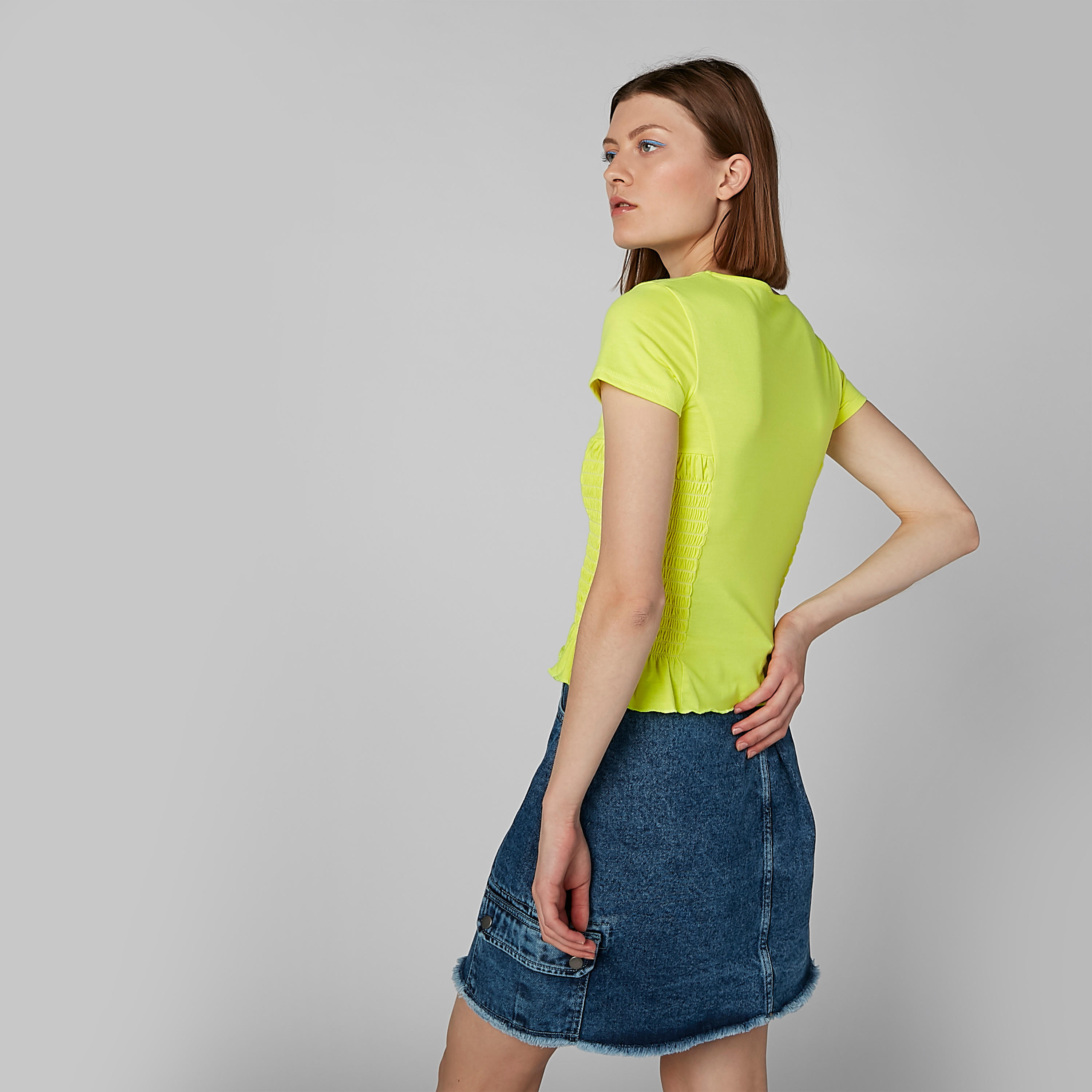 بلوزة بارزة الملمس بتطريز-women-clothing-tshirts-image-4