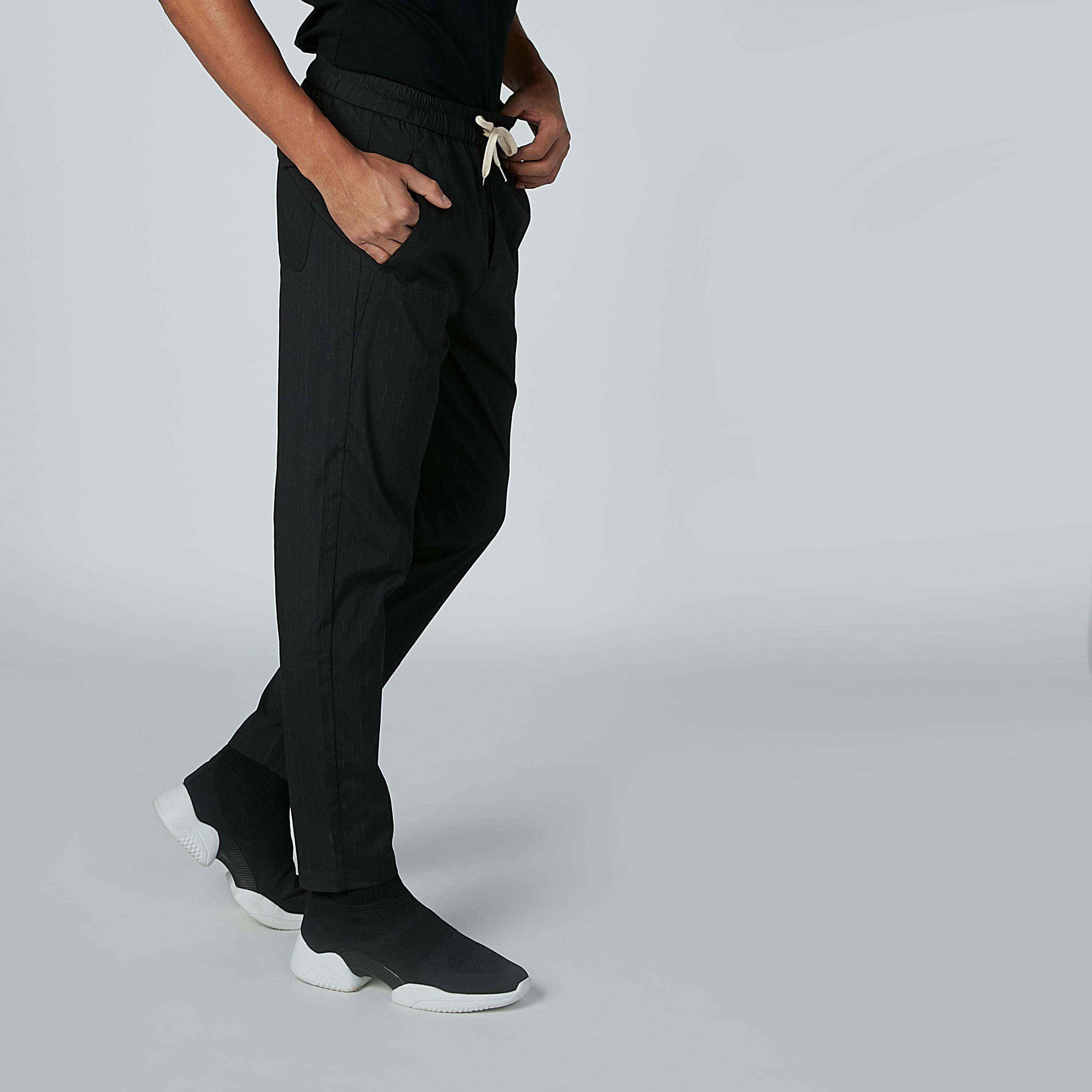 بنطال سادة بجيوب ورباط-men-clothing-bottoms-trousersandchinos-trousers-image-2