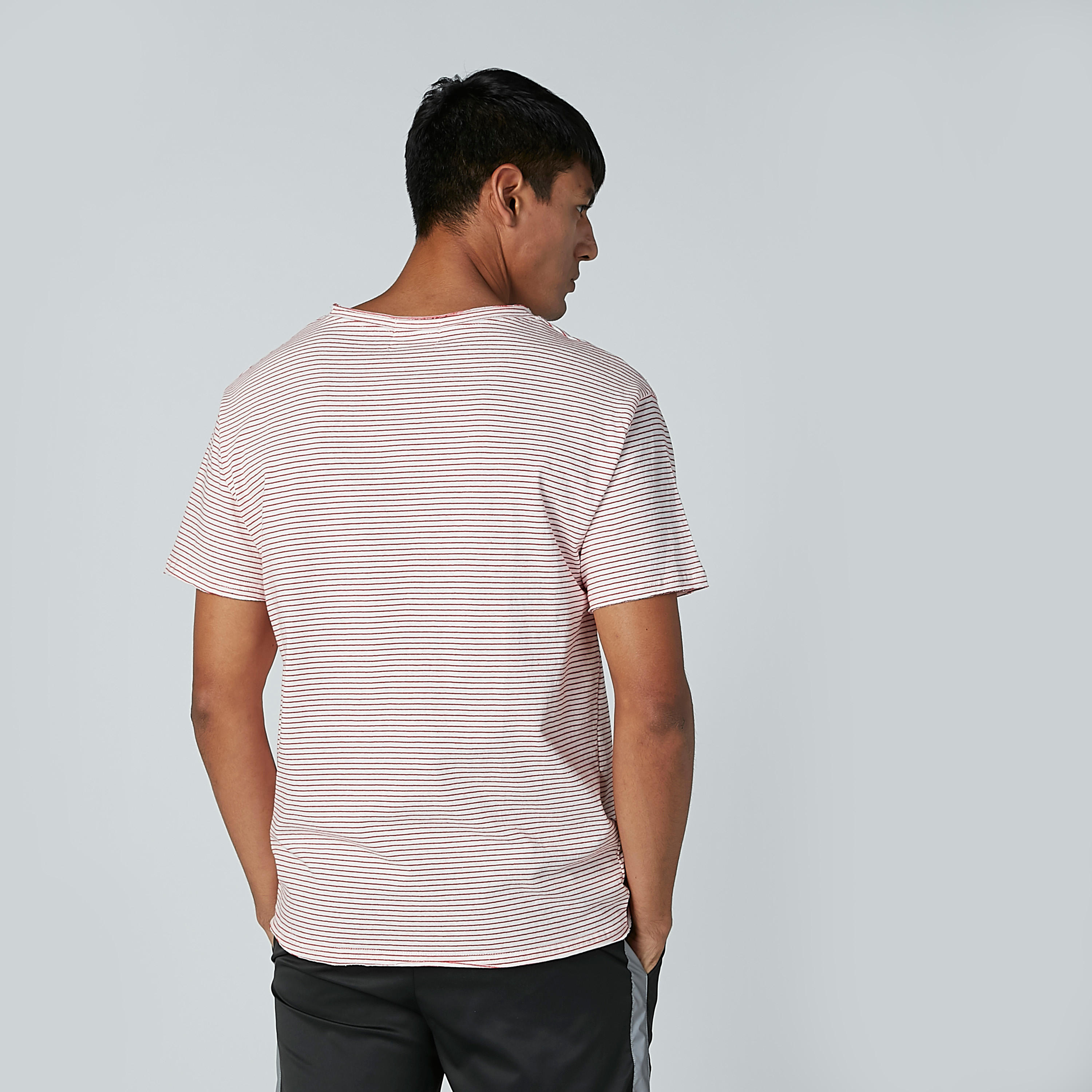 تيشيرت مقلّم بياقة مستديرة وأكمام قصيرة-men-clothing-tshirtsandpolos-tshirts-image-3