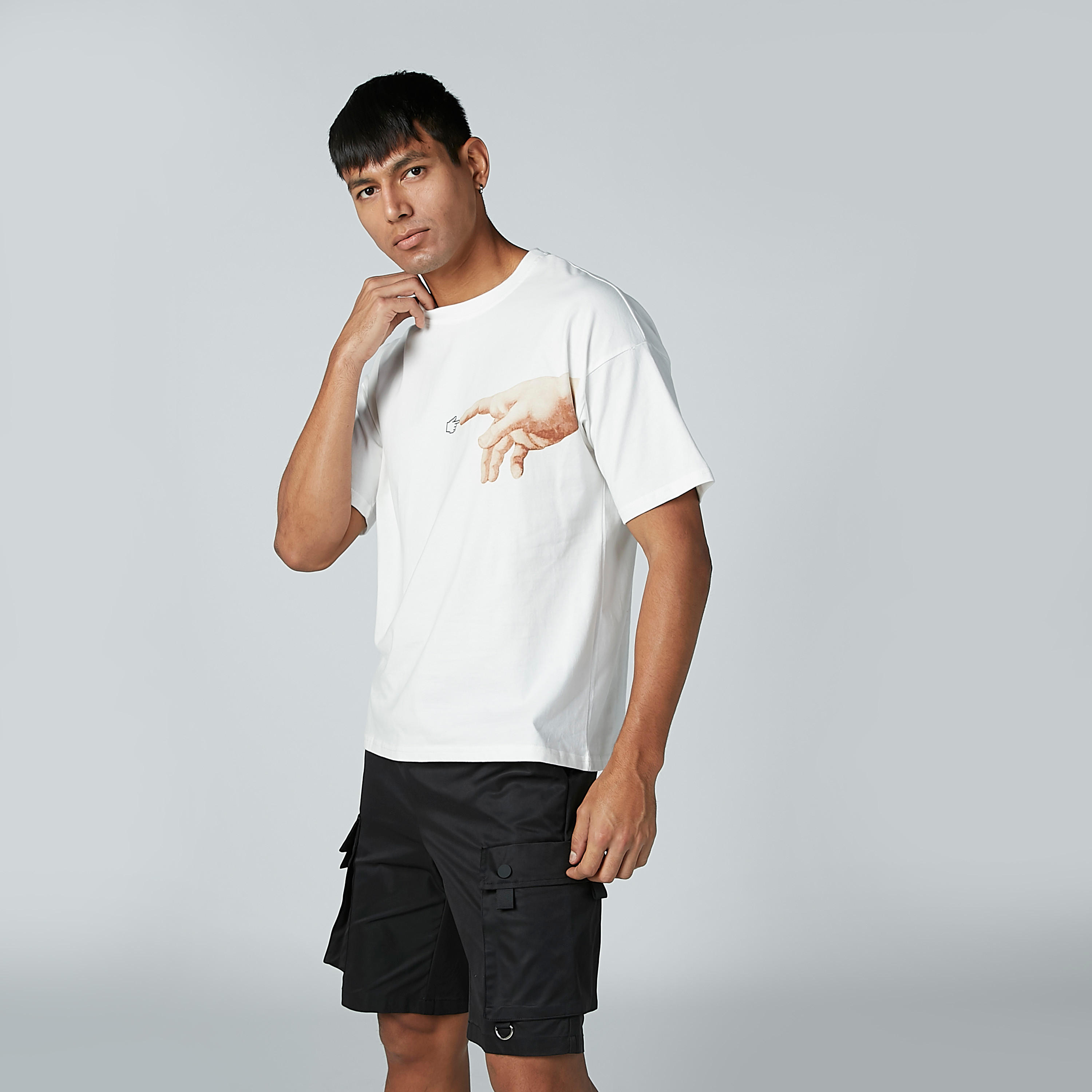 تيشيرت بياقة مستديرة وأكتاف منسدلة وطبعات-men-clothing-tshirtsandpolos-tshirts-image-4