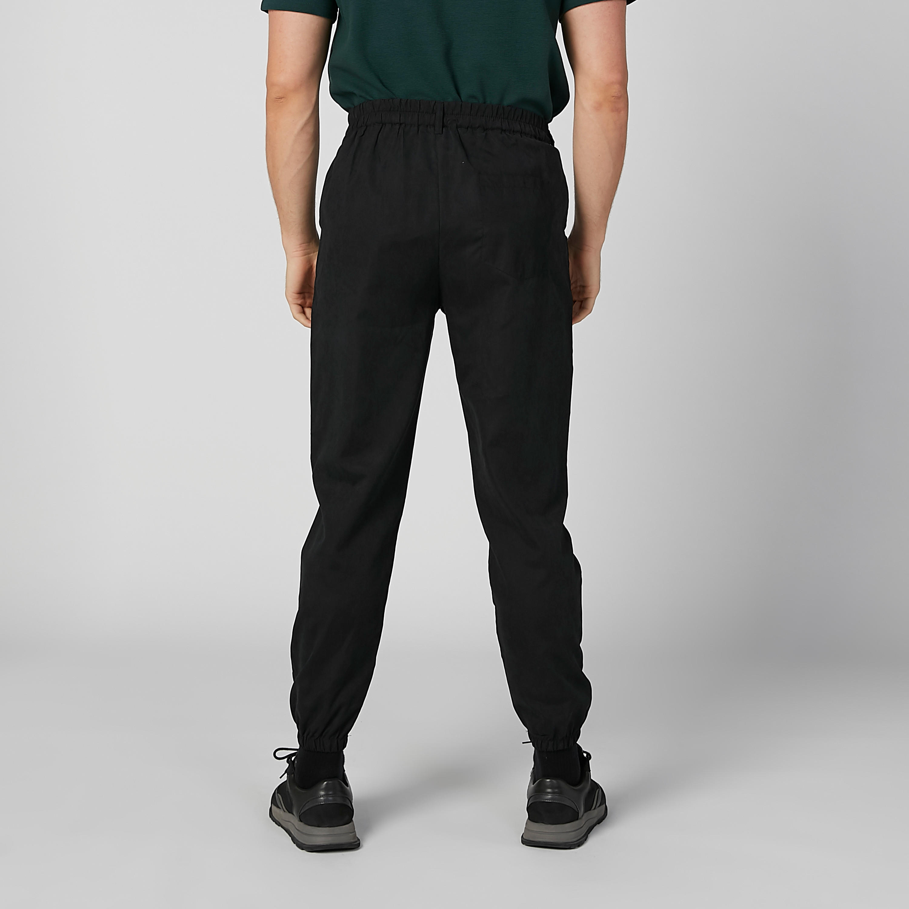 بنطال رياضي طويل بجيوب وأساور على الحوّاف-men-clothing-bottoms-joggers-image-4