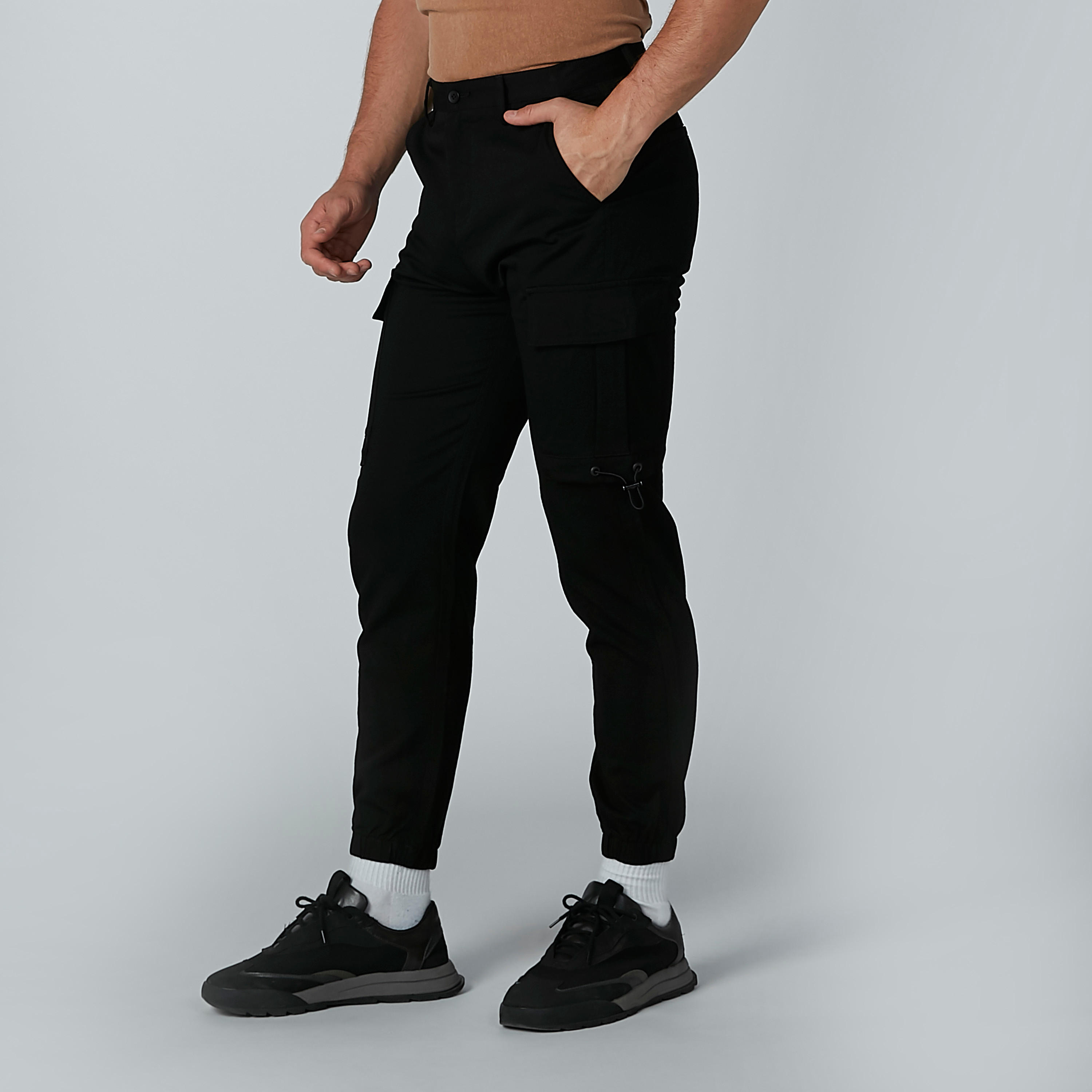 Jog Pants with Pocket Detail and Drawstring-men-clothing-bottoms-joggers-image-1