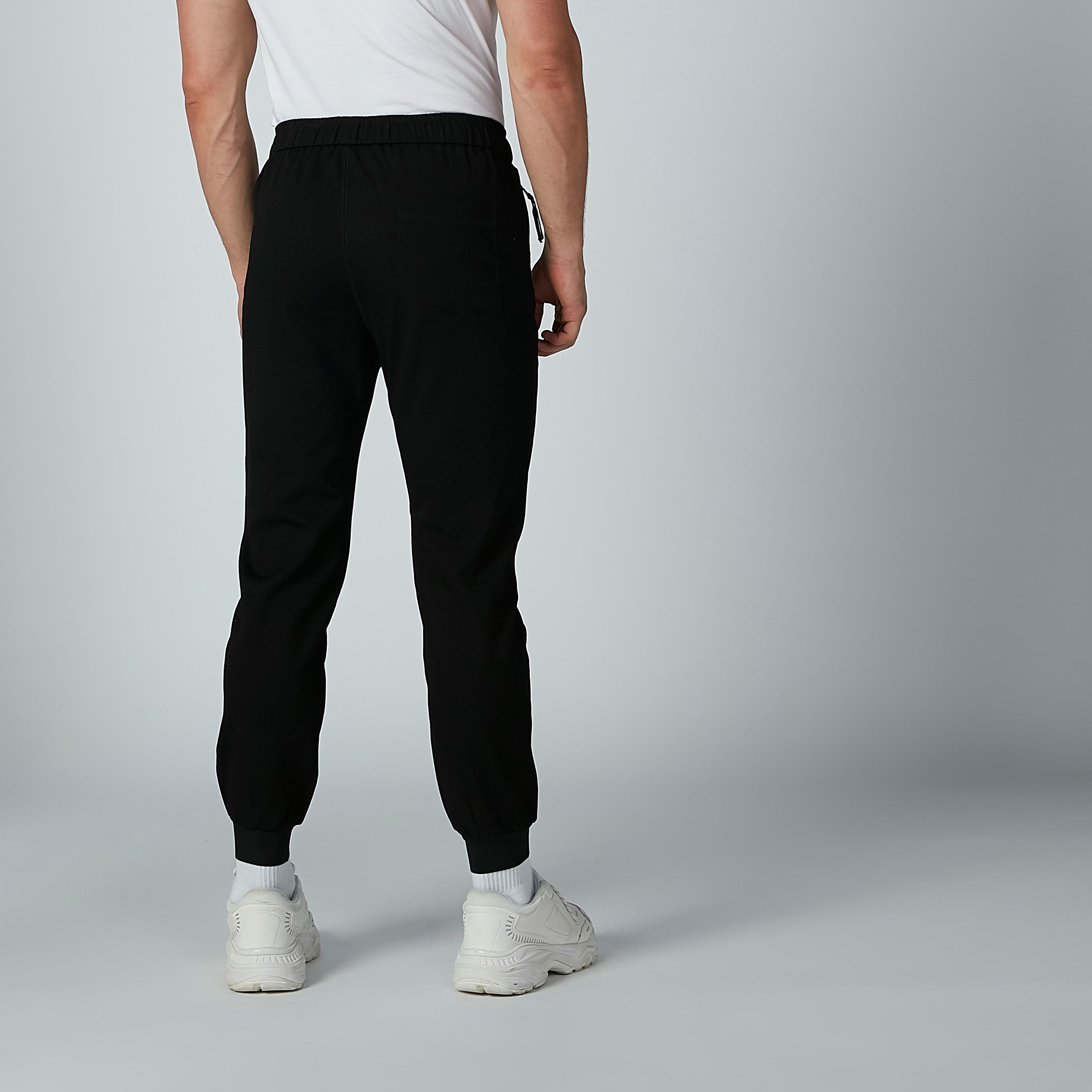Plain Flexi Waist Jog Pants with Zip Detail and Drawstring-men-clothing-bottoms-joggers-image-4
