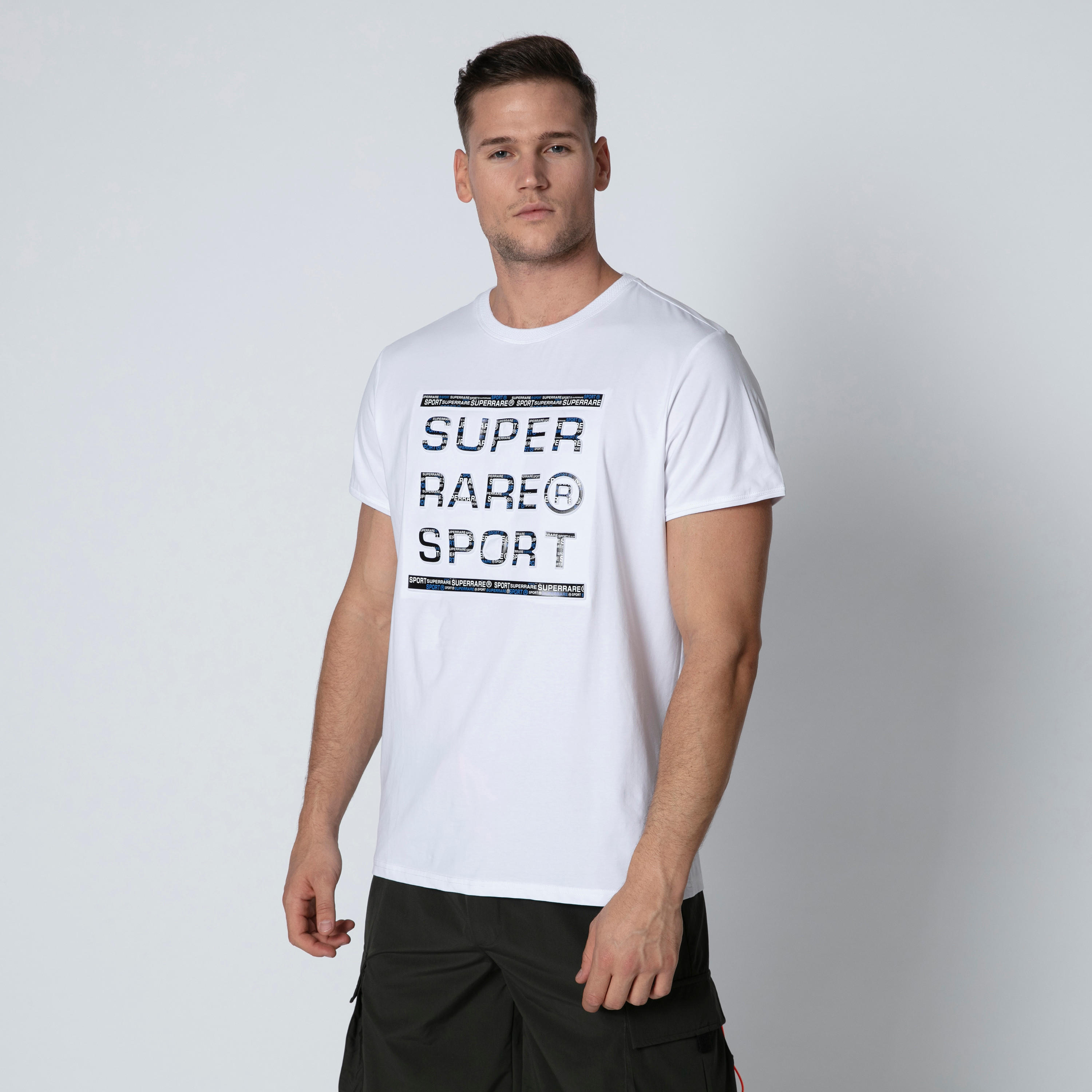Printed T-shirt with Round Neck and Short Sleeves-men-clothing-tshirtsandpolos-tshirts-image-1