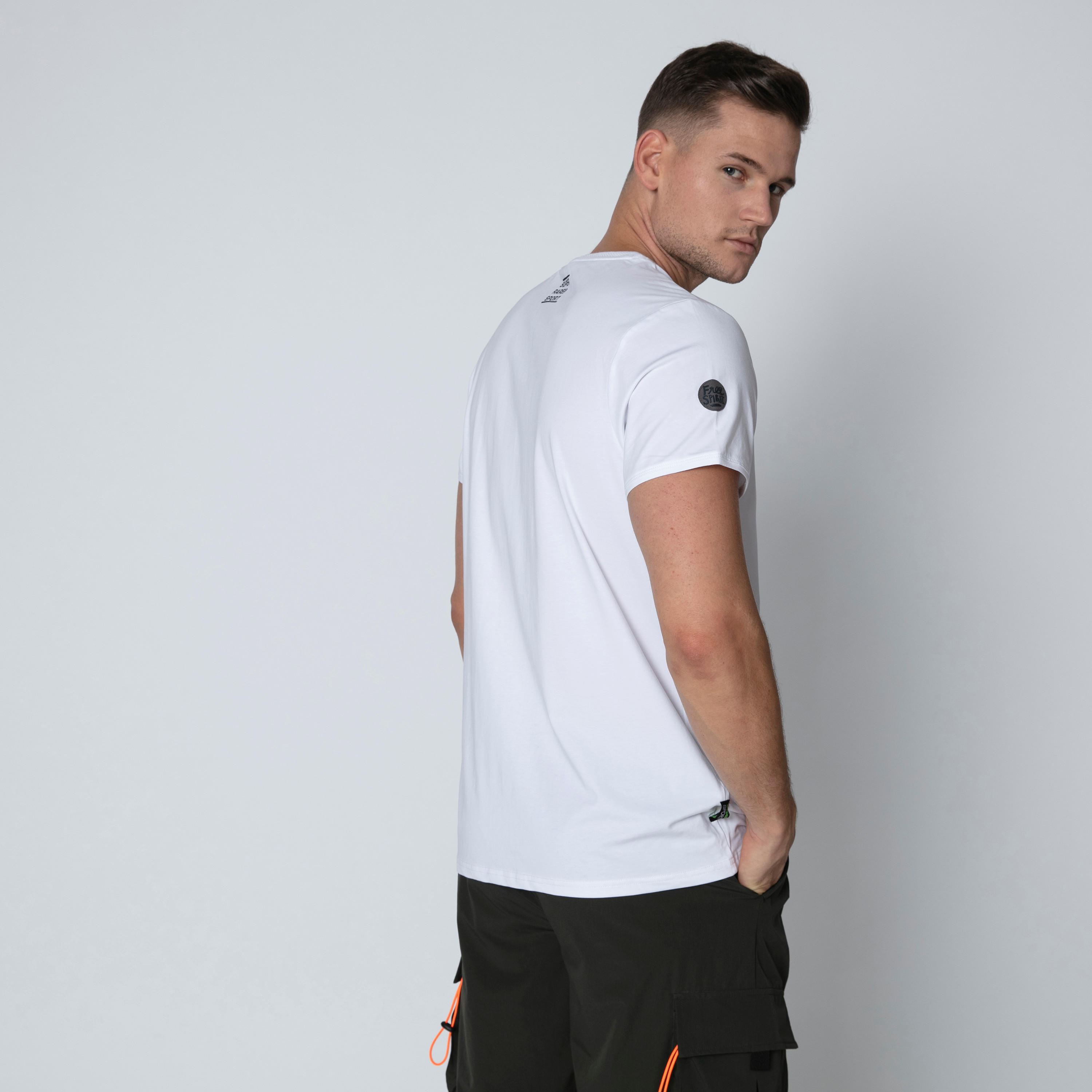 Printed T-shirt with Round Neck and Short Sleeves-men-clothing-tshirtsandpolos-tshirts-image-2