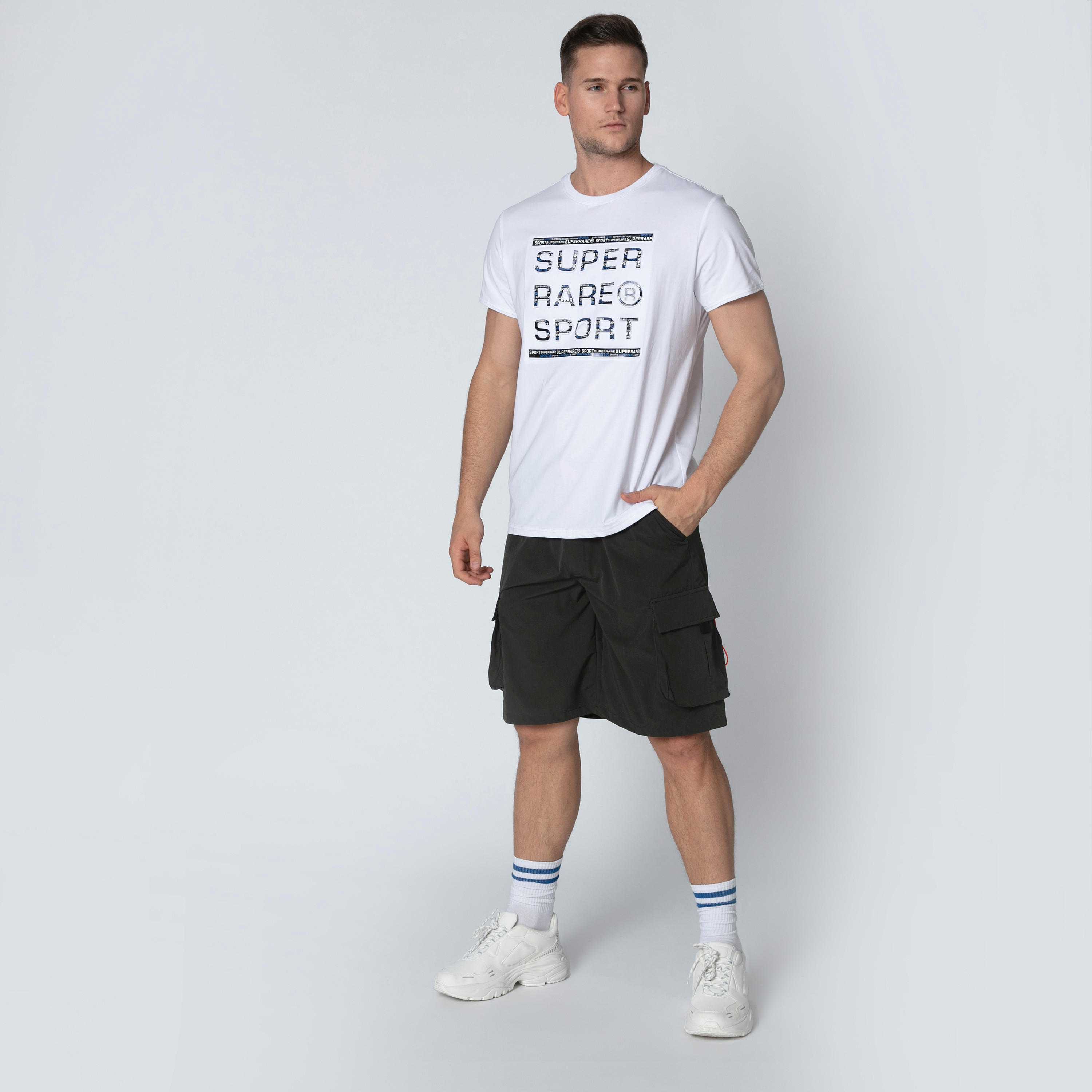 Printed T-shirt with Round Neck and Short Sleeves-men-clothing-tshirtsandpolos-tshirts-image-3