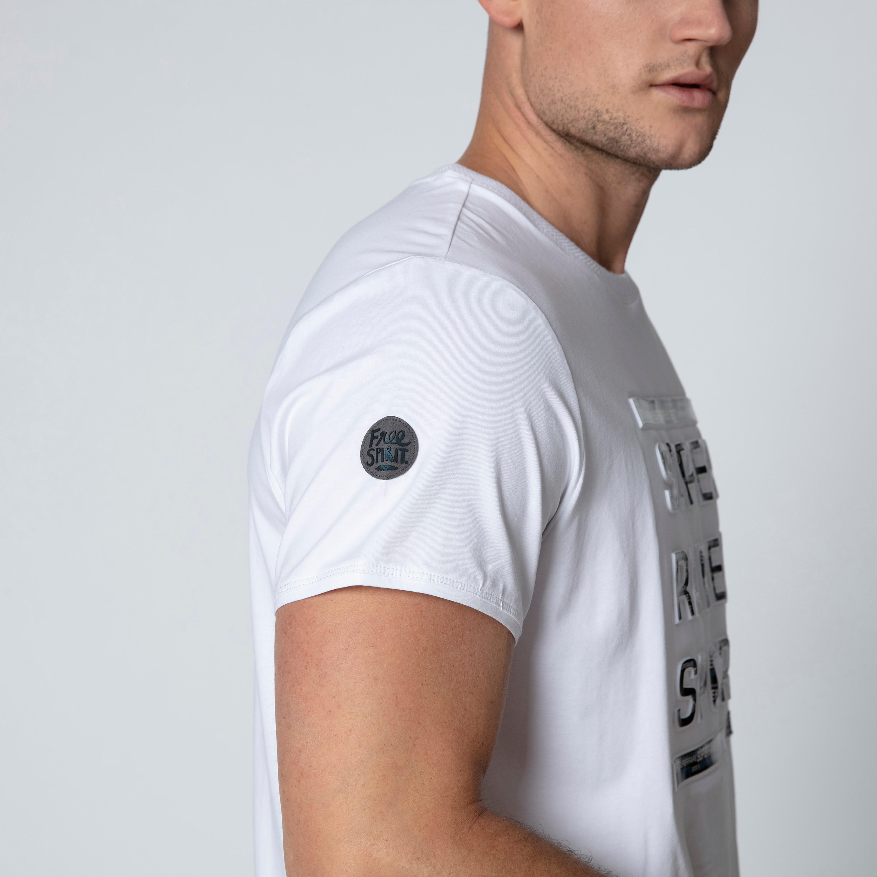 Printed T-shirt with Round Neck and Short Sleeves-men-clothing-tshirtsandpolos-tshirts-image-6