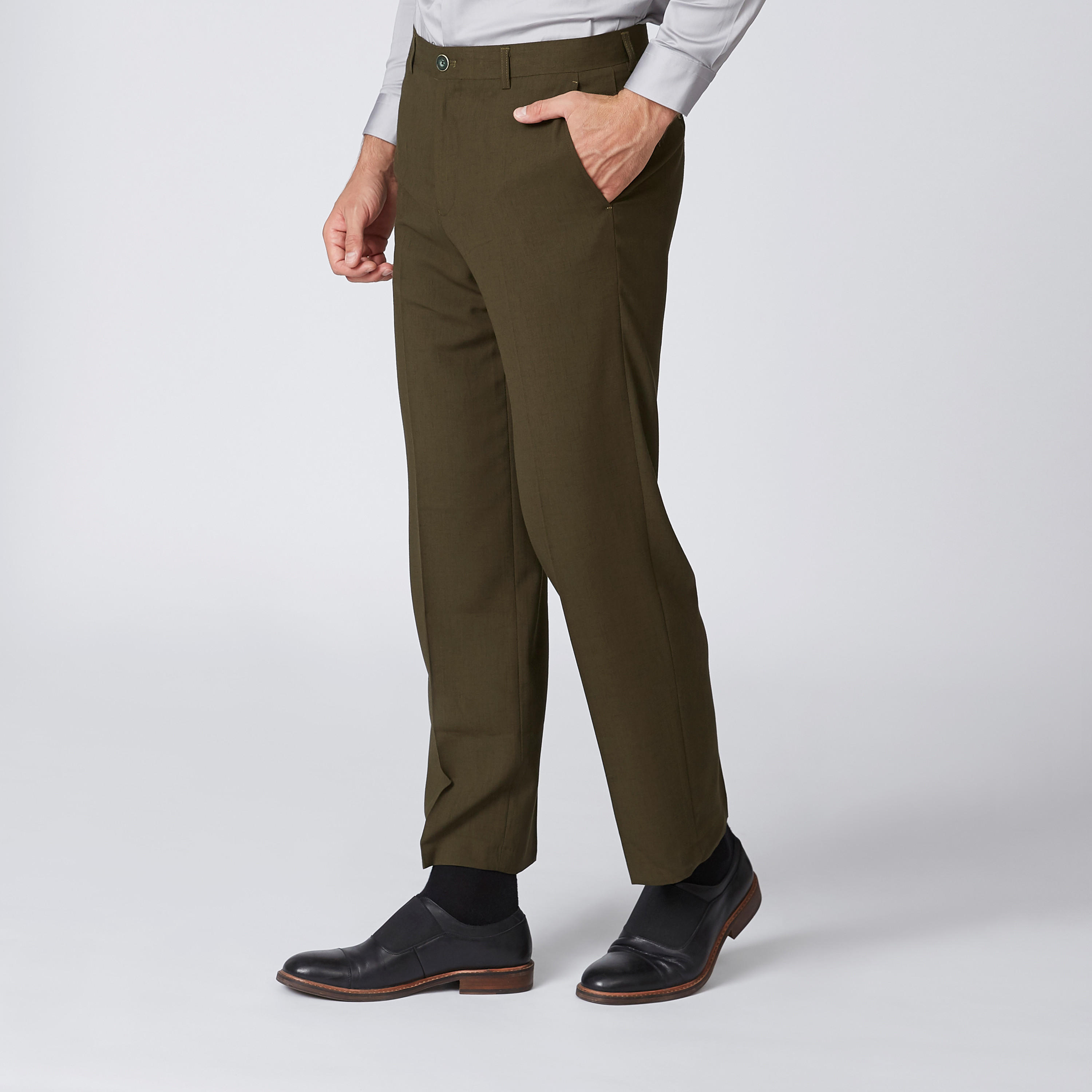بنطلون رسمي سادة بجيوب وحلقات للحزام-men-clothing-bottoms-trousersandchinos-trousers-image-4