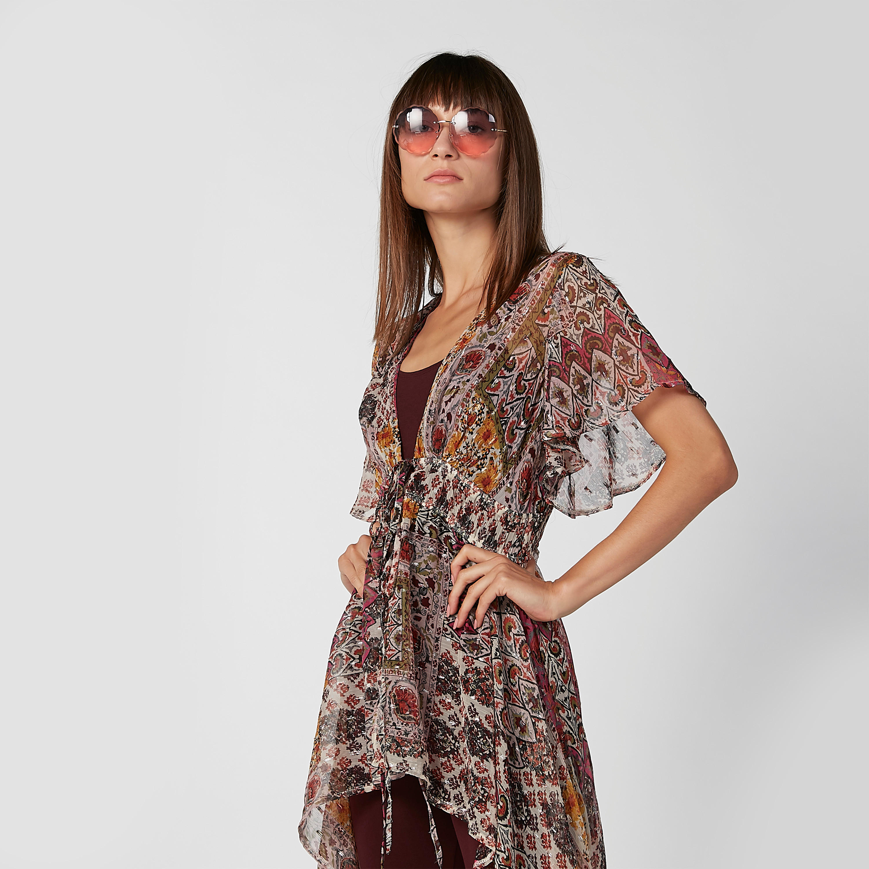 جاكيت مستدام بحوّاف غير مستوية وأربطة وطبعات -women-winterwear-coatsandjackets-jackets-image-2