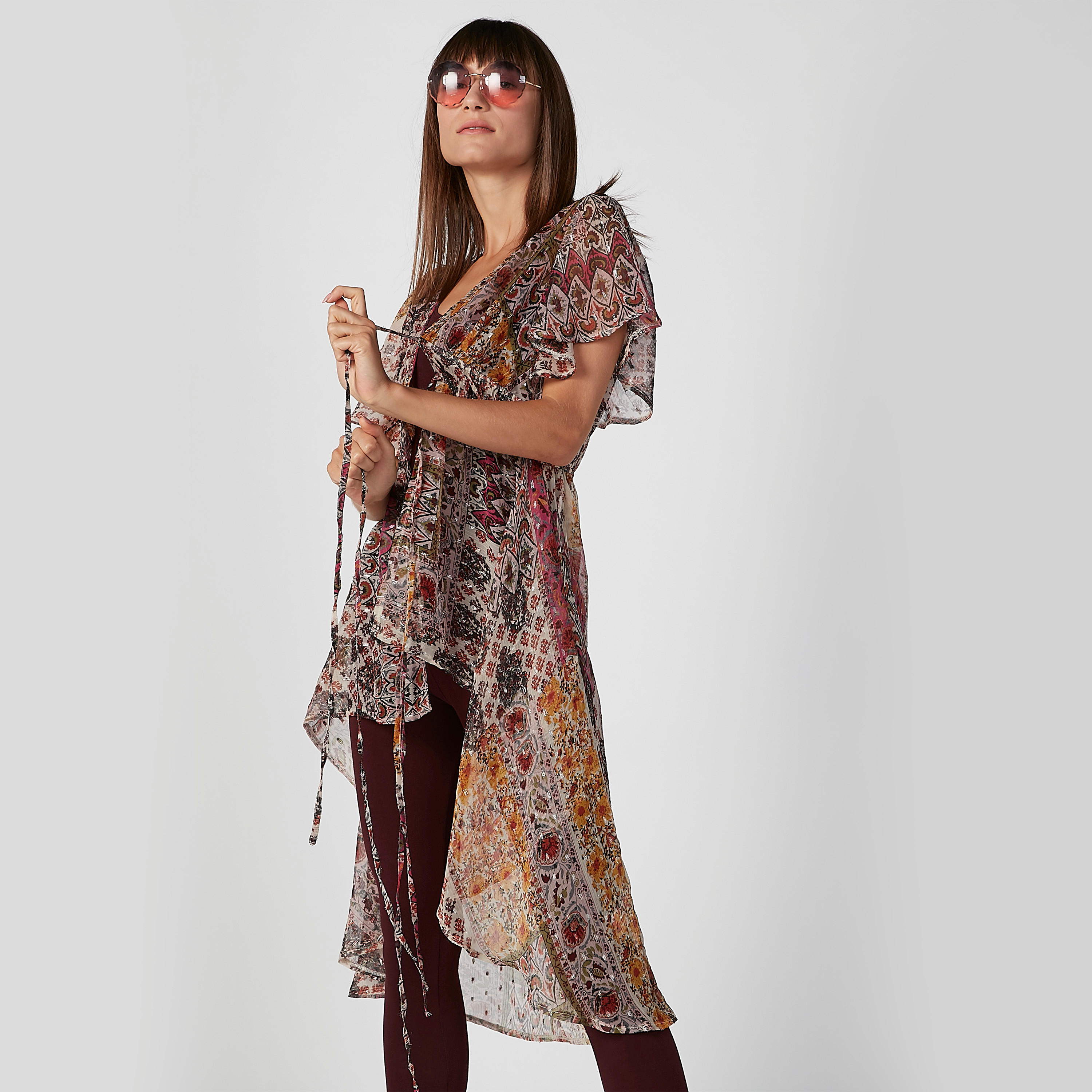 جاكيت مستدام بحوّاف غير مستوية وأربطة وطبعات -women-winterwear-coatsandjackets-jackets-image-4