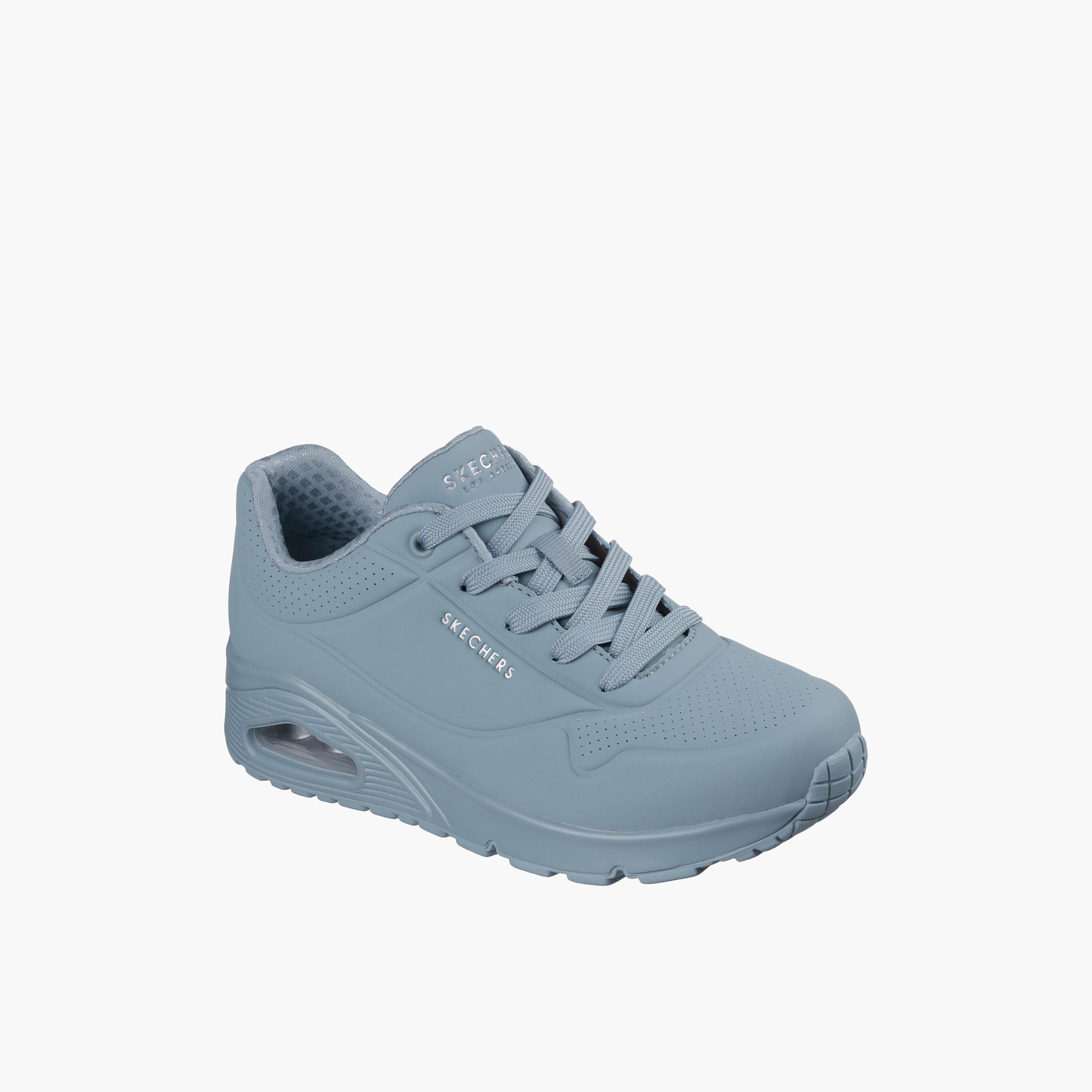 Skechers Women Uno Lace-Up Ankle Sneakers-women-shoes-sneakers-image-1