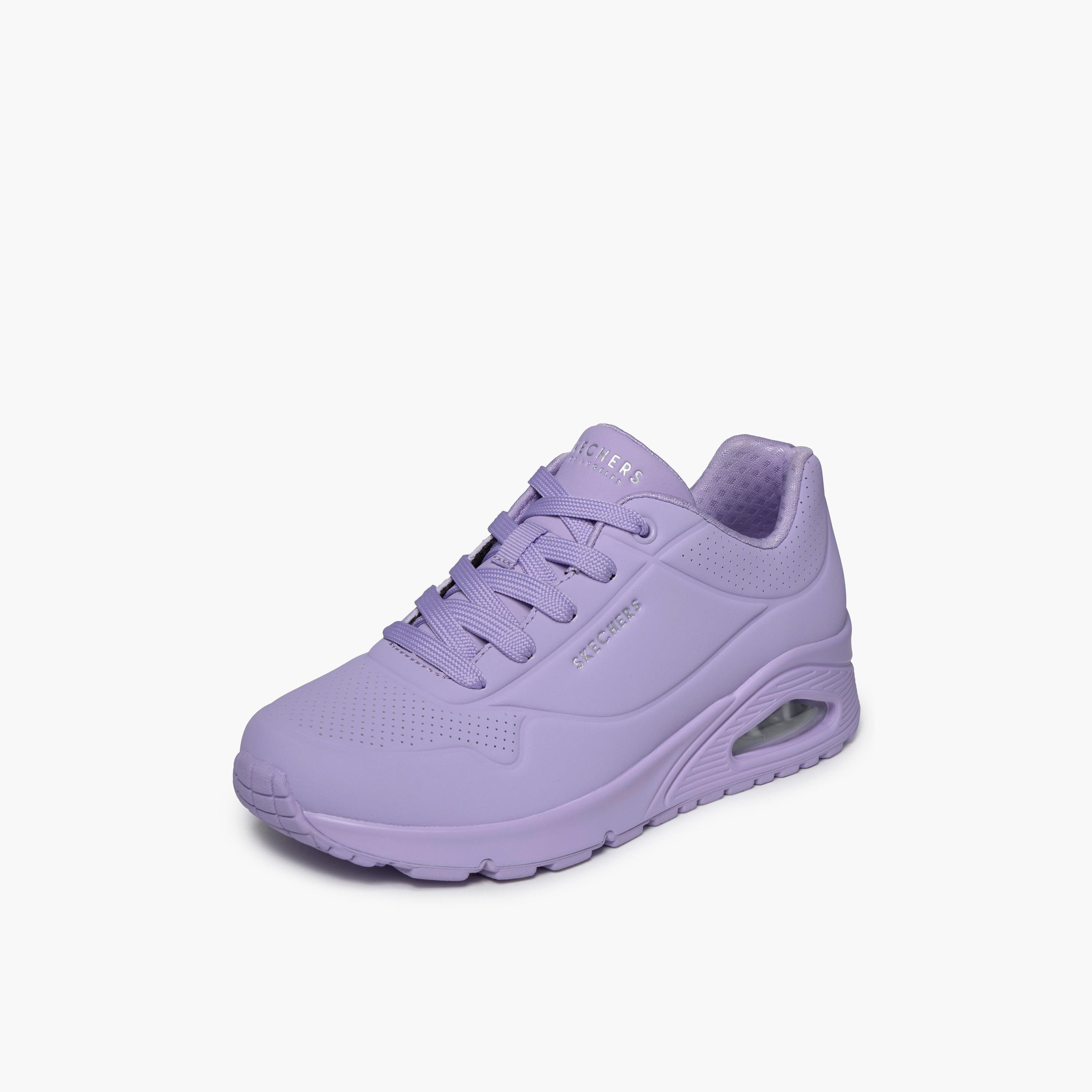 Skechers Women UNO Lace-Up Ankle Sneakers-women-shoes-sneakers-image-3