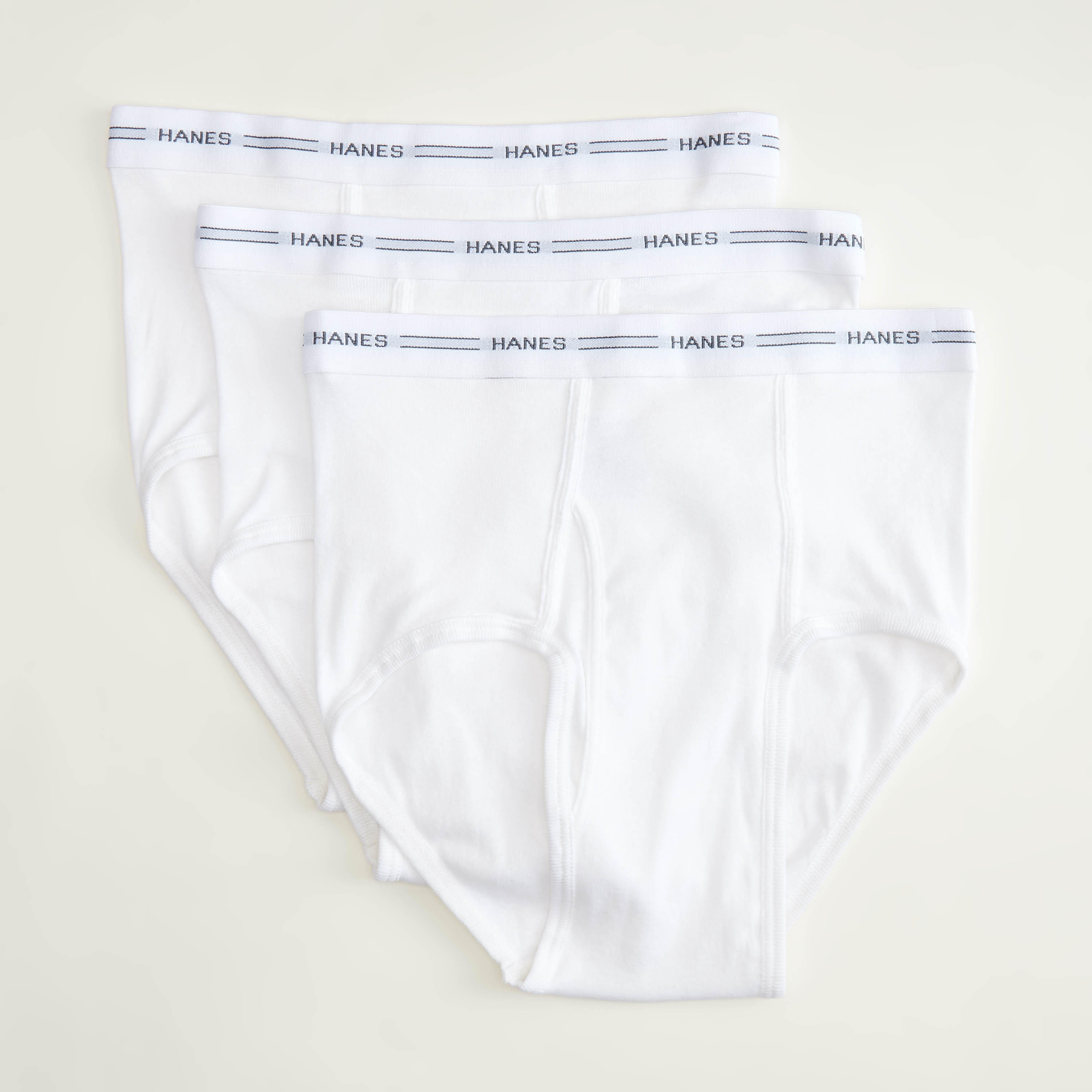 سروال داخلي سادة بخصر مطّاطي من هانس - طقم من 3 قطع-men-clothing-innerwear-underwear-image-4