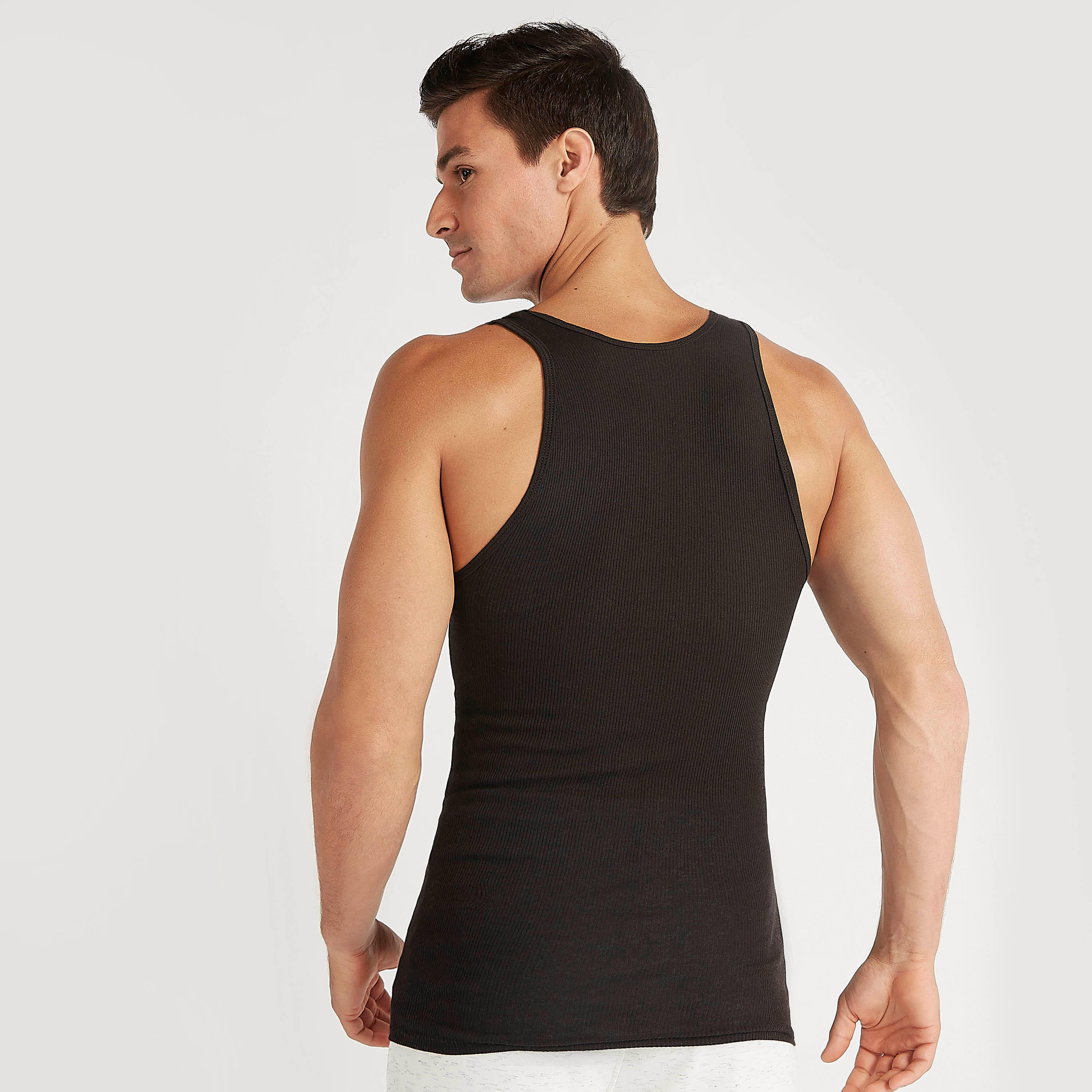 Set of 2 - Hanes Solid Sleeveless Vest-men-clothing-tshirtsandpolos-vests-image-4