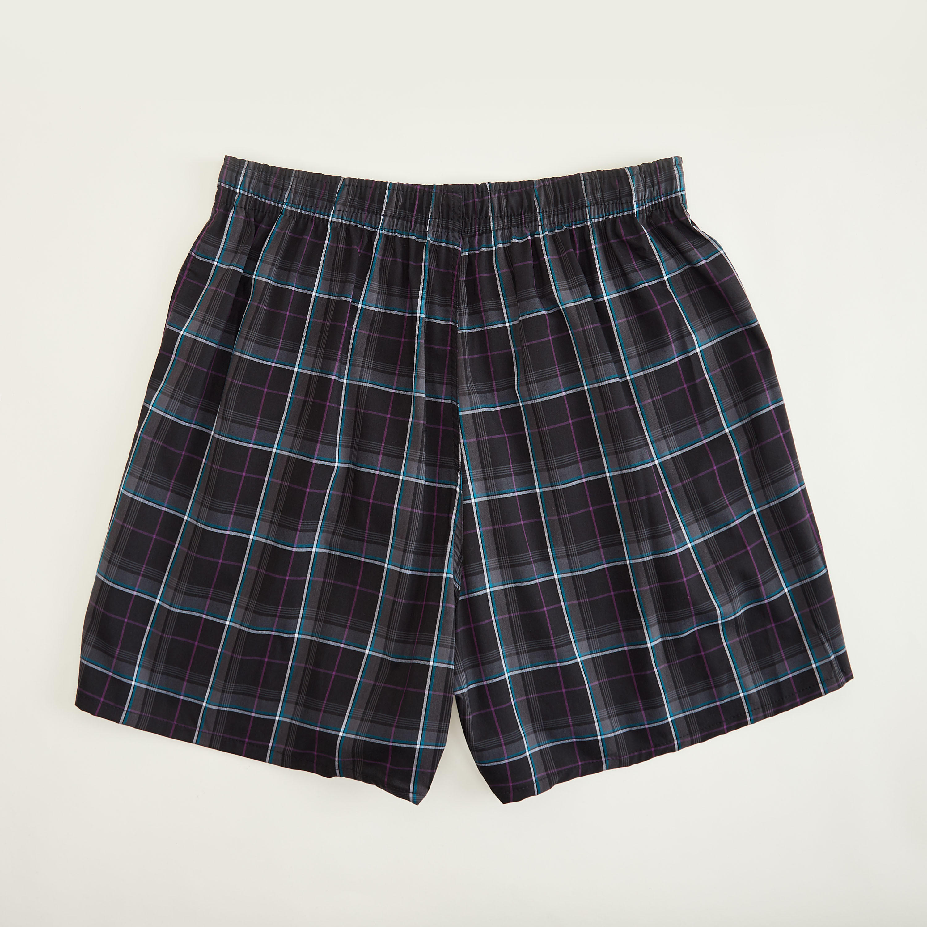 سراويل بوكسر داخلية كاروهات بخصر مطّاطي من هانس - طقم من 3 قطع-men-clothing-innerwear-underwear-image-4