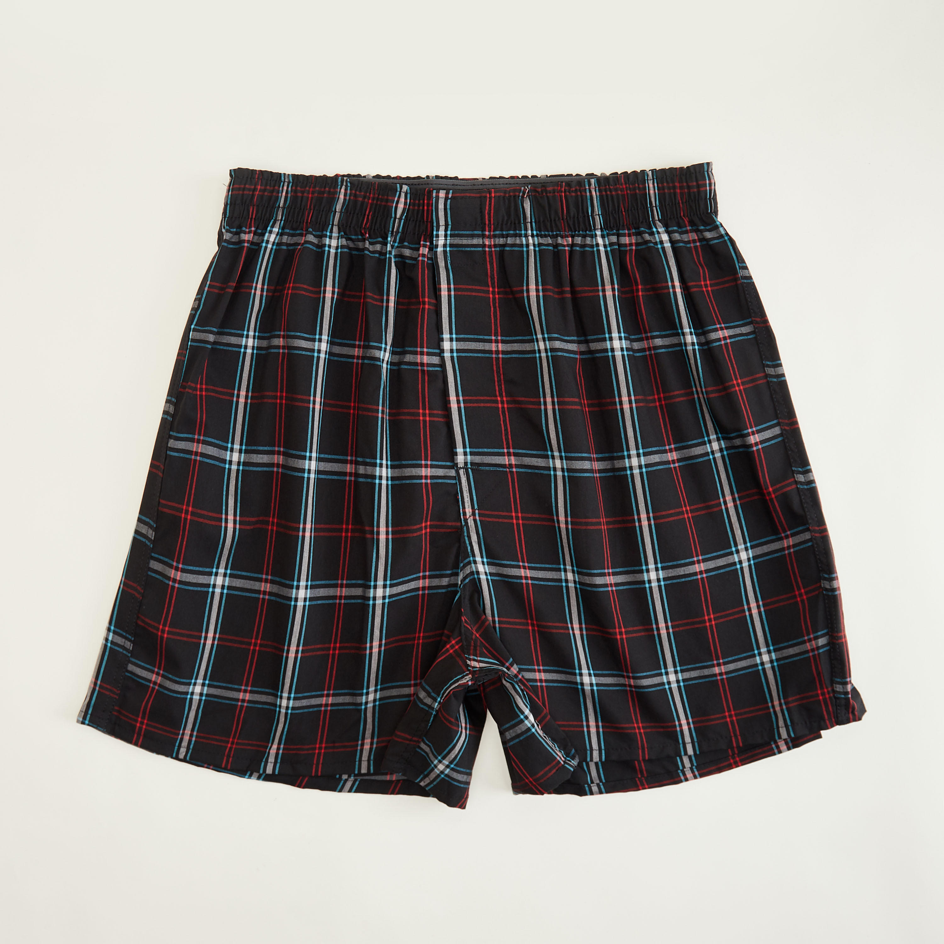 شورتات بوكسر داخليّة بخصر مطّاطي وطبعات كاروهات من هانس - طقم من 3 قطع-men-clothing-innerwear-underwear-image-3