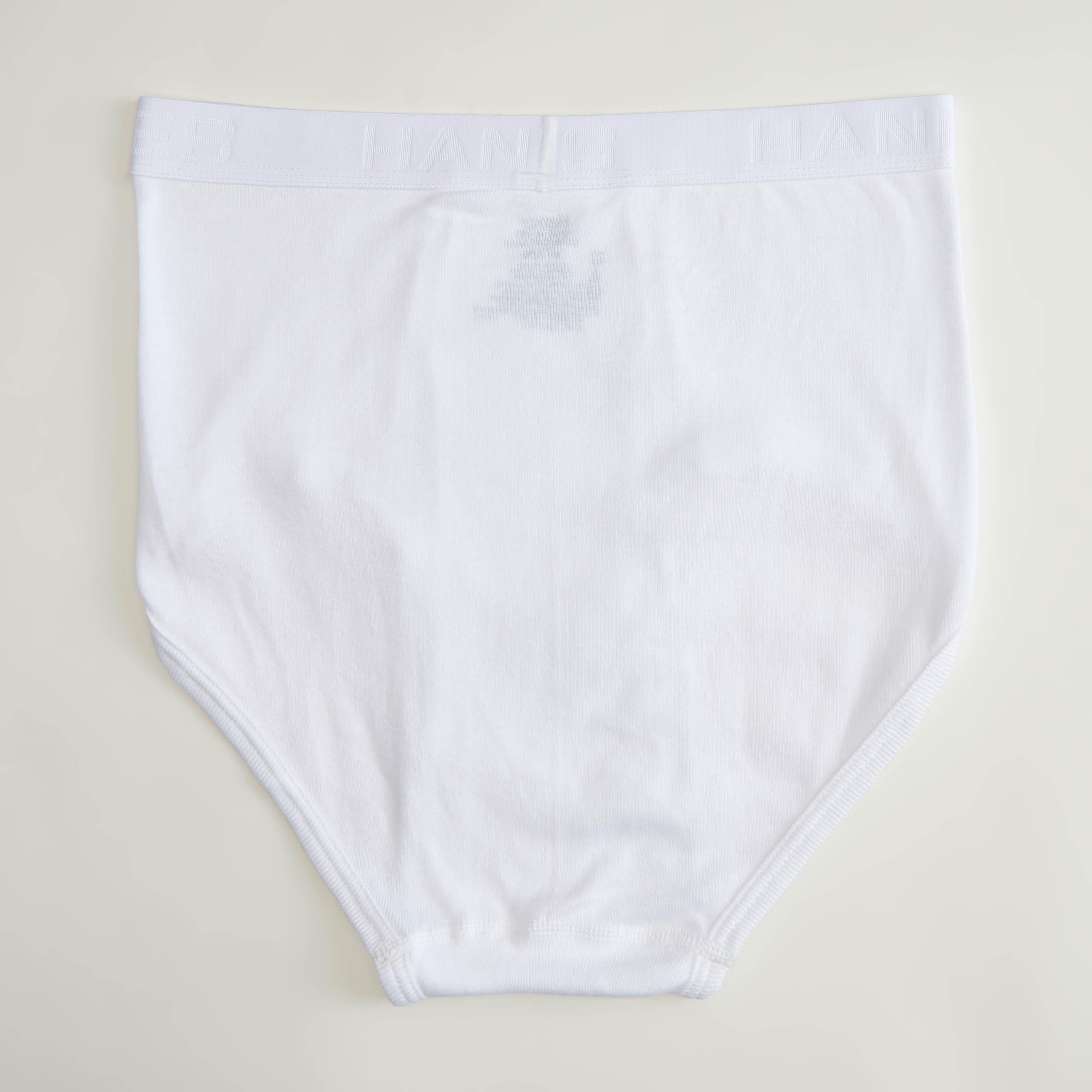 Set of 7 - Hanes Solid Briefs with Elasticated Waistband-men-clothing-innerwear-underwear-image-4