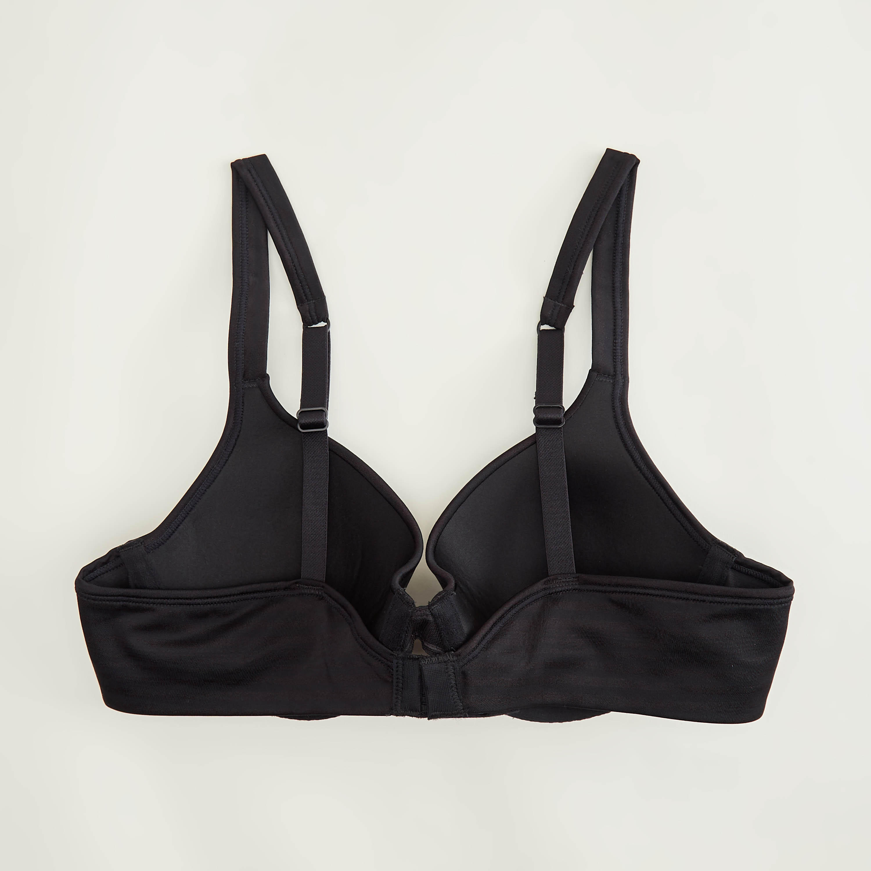 صدرية بوش أب مبطنة ومخطّطة بمشبك إغلاق ناعم من هانس-women-clothing-lingerie-bras-image-3