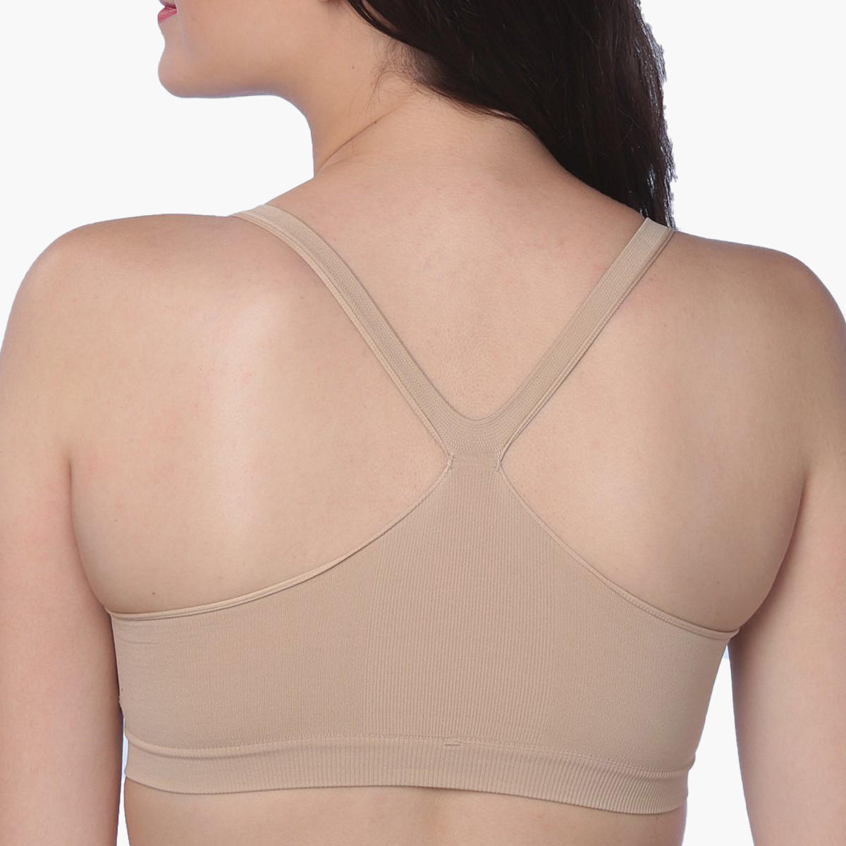 Hanes Cross Back Foam Bandini Bra-women-clothing-lingerie-bras-image-1