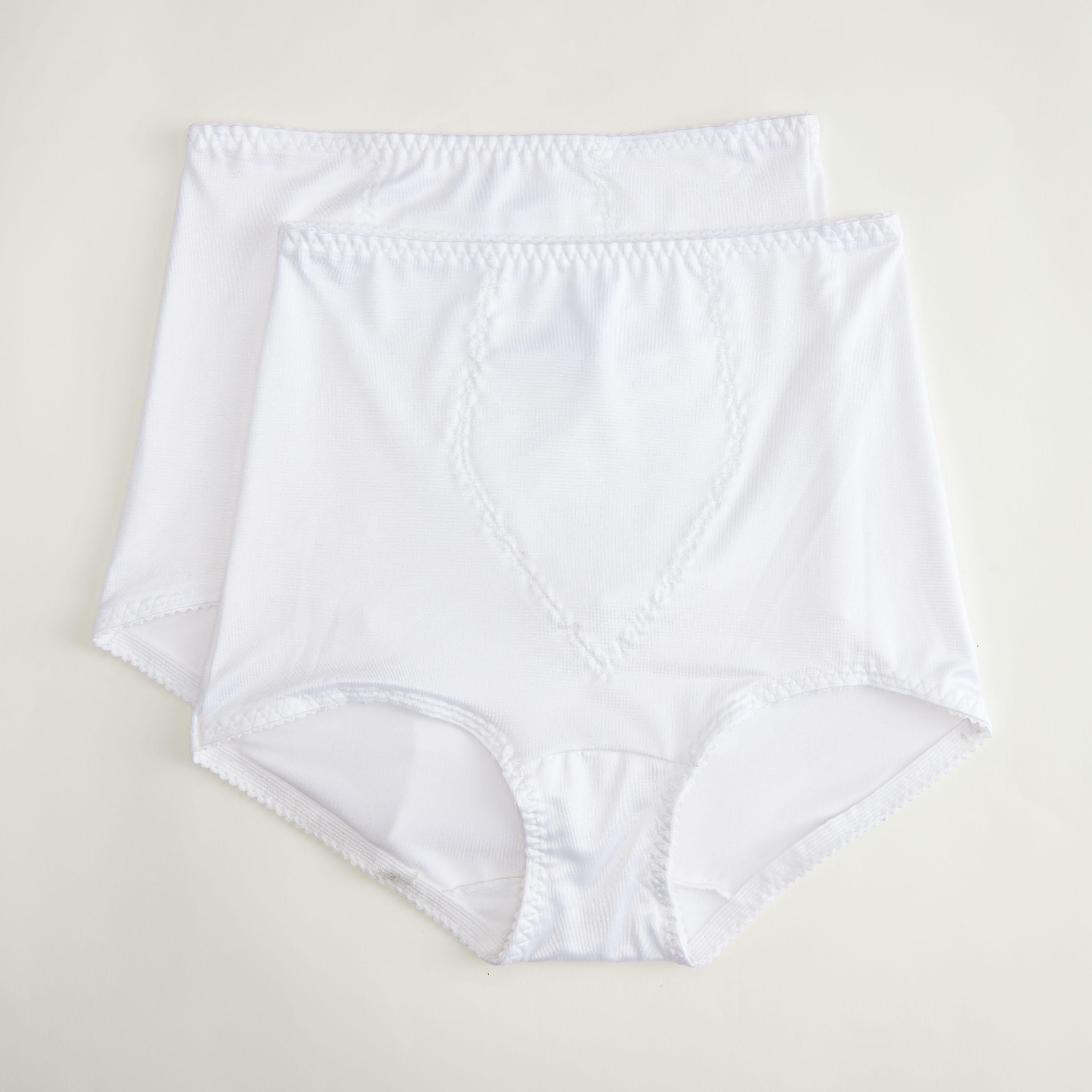 Set of 2 - Hanes Solid Tummy Panel Briefs-women-clothing-lingerie-panties-image-1