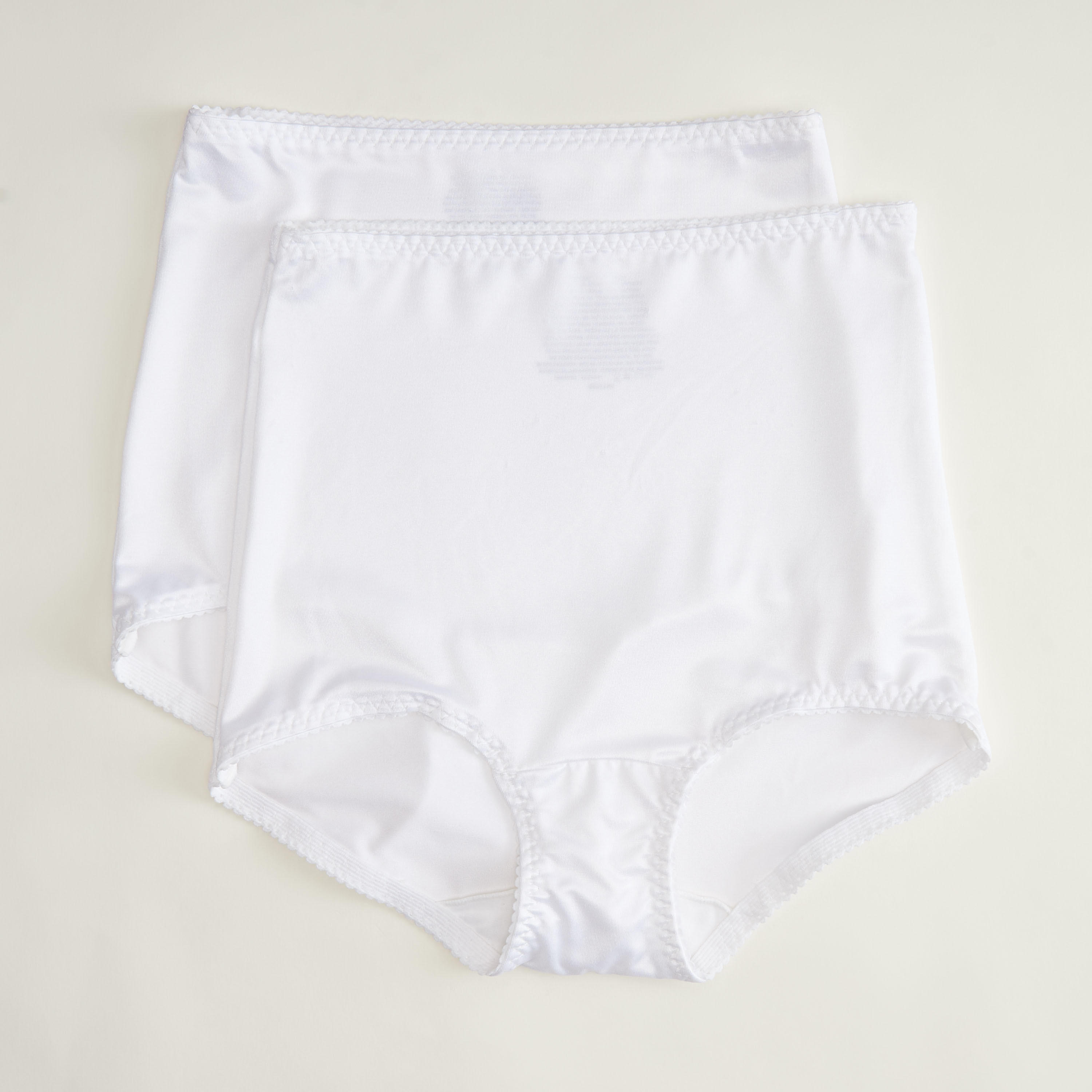 Set of 2 - Hanes Solid Shaping Boyshorts with Elasticated Waistband-women-clothing-lingerie-panties-image-1