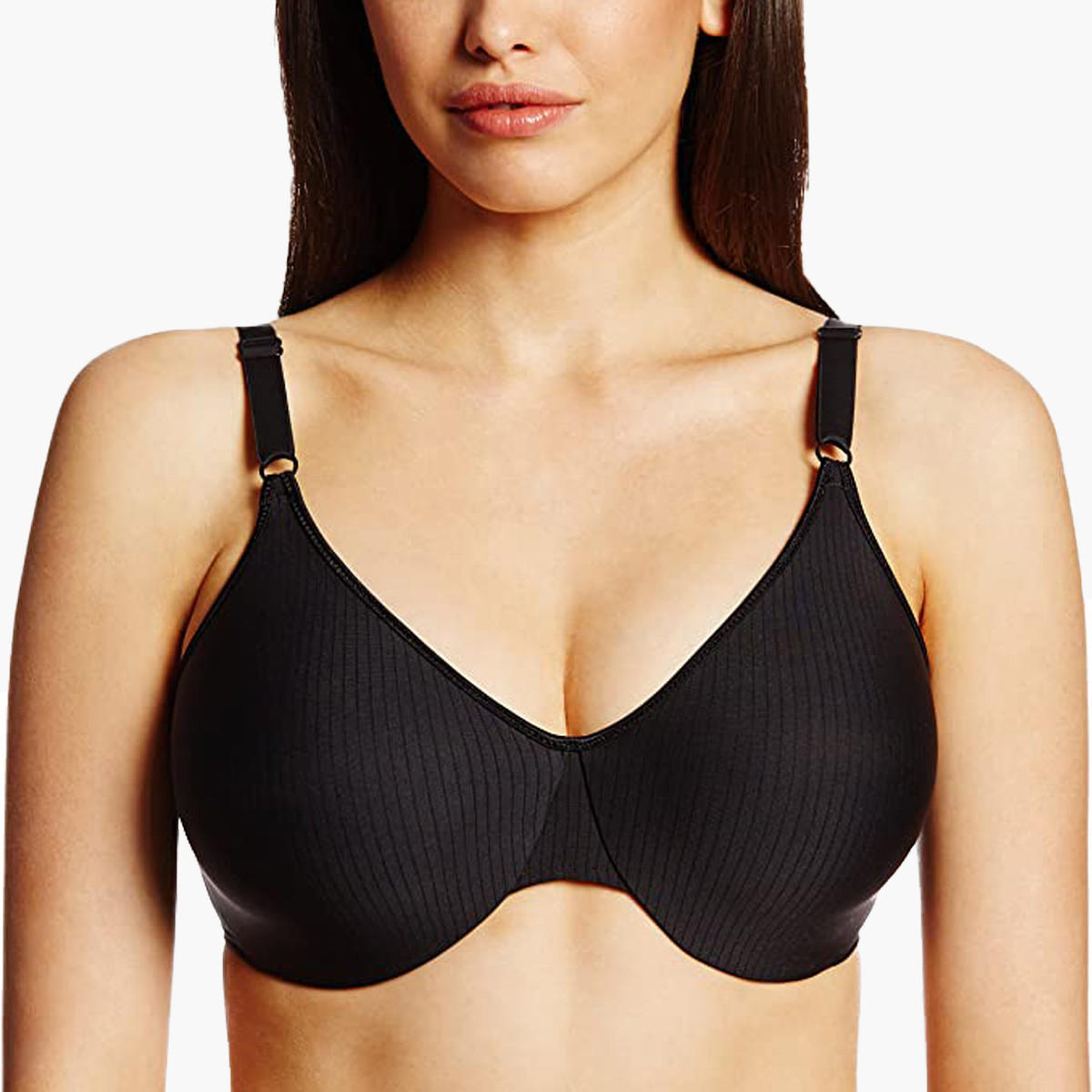 صدرية تيشيرت غير مبطنة بسلك سفلي وخطّافة إغلاق من هانس-women-clothing-lingerie-bras-image-1