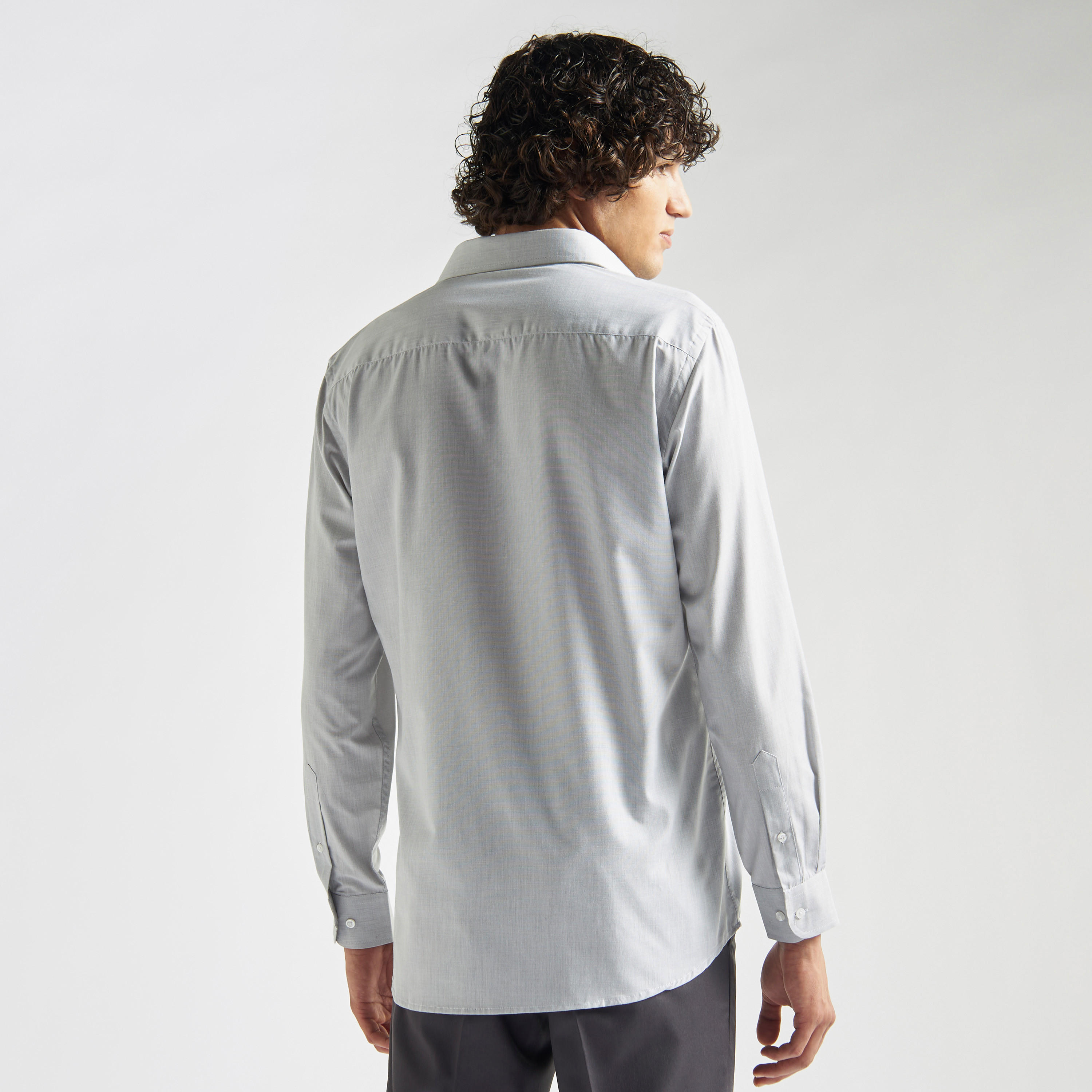 Solid Shirt with Pocket and Long Sleeves-men-clothing-shirts-image-3