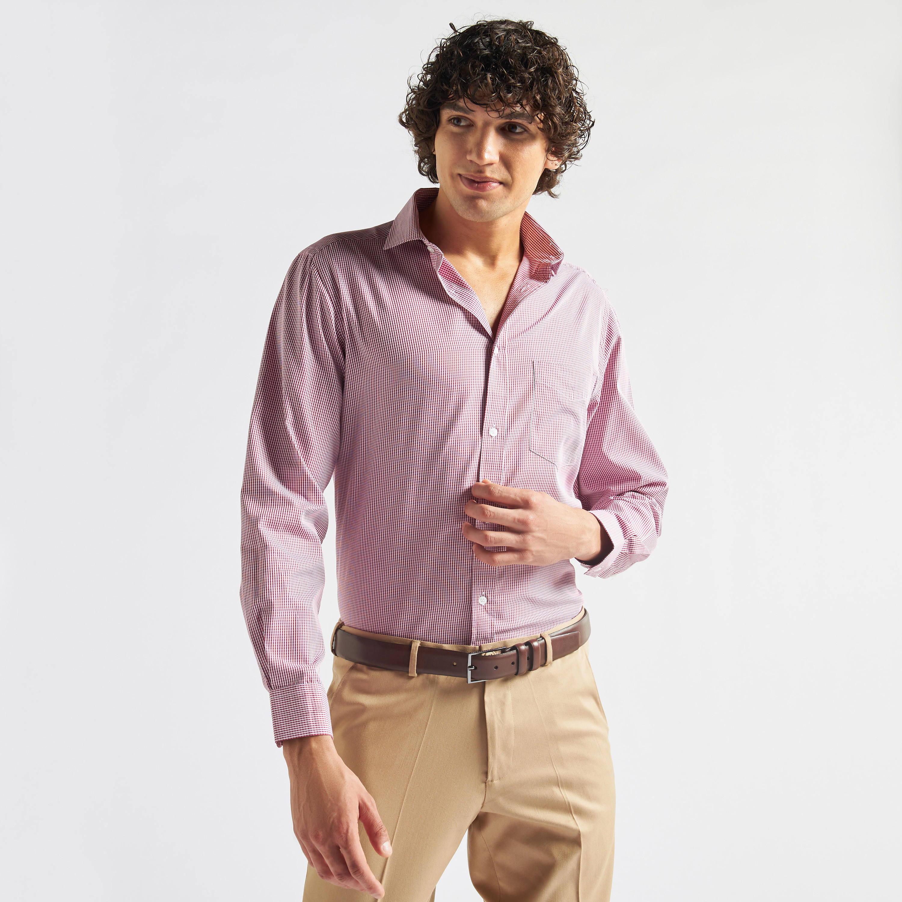 قميص مخطّط بجيوب وأكمام طويلة-men-clothing-shirts-image-1