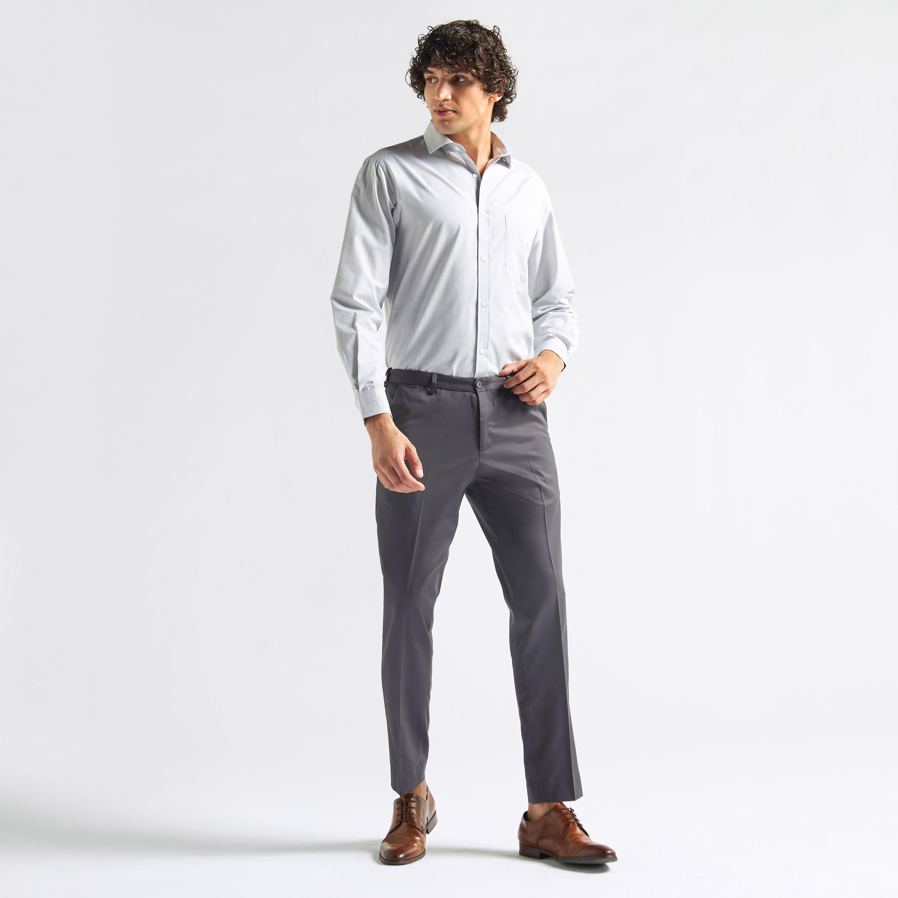 Solid Slim Fit Trousers with Pockets-men-clothing-bottoms-trousersandchinos-trousers-image-2