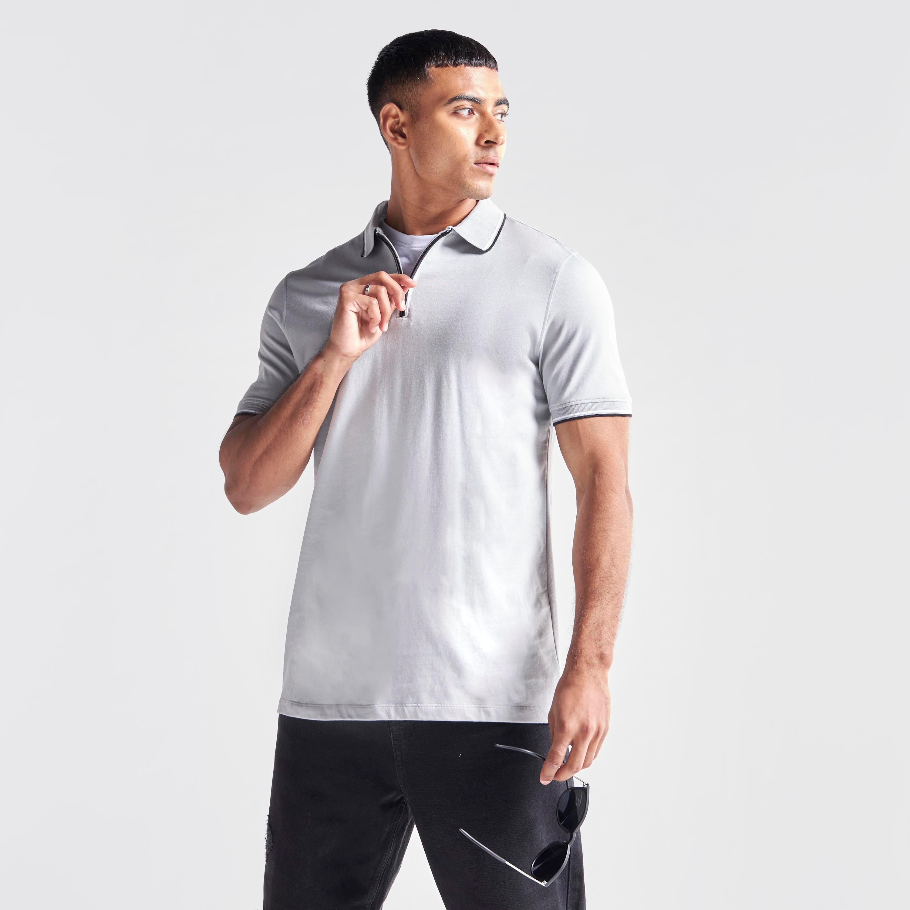 تيشيرت بولو بسحاب إغلاق-men-clothing-tshirtsandpolos-polos-image-1