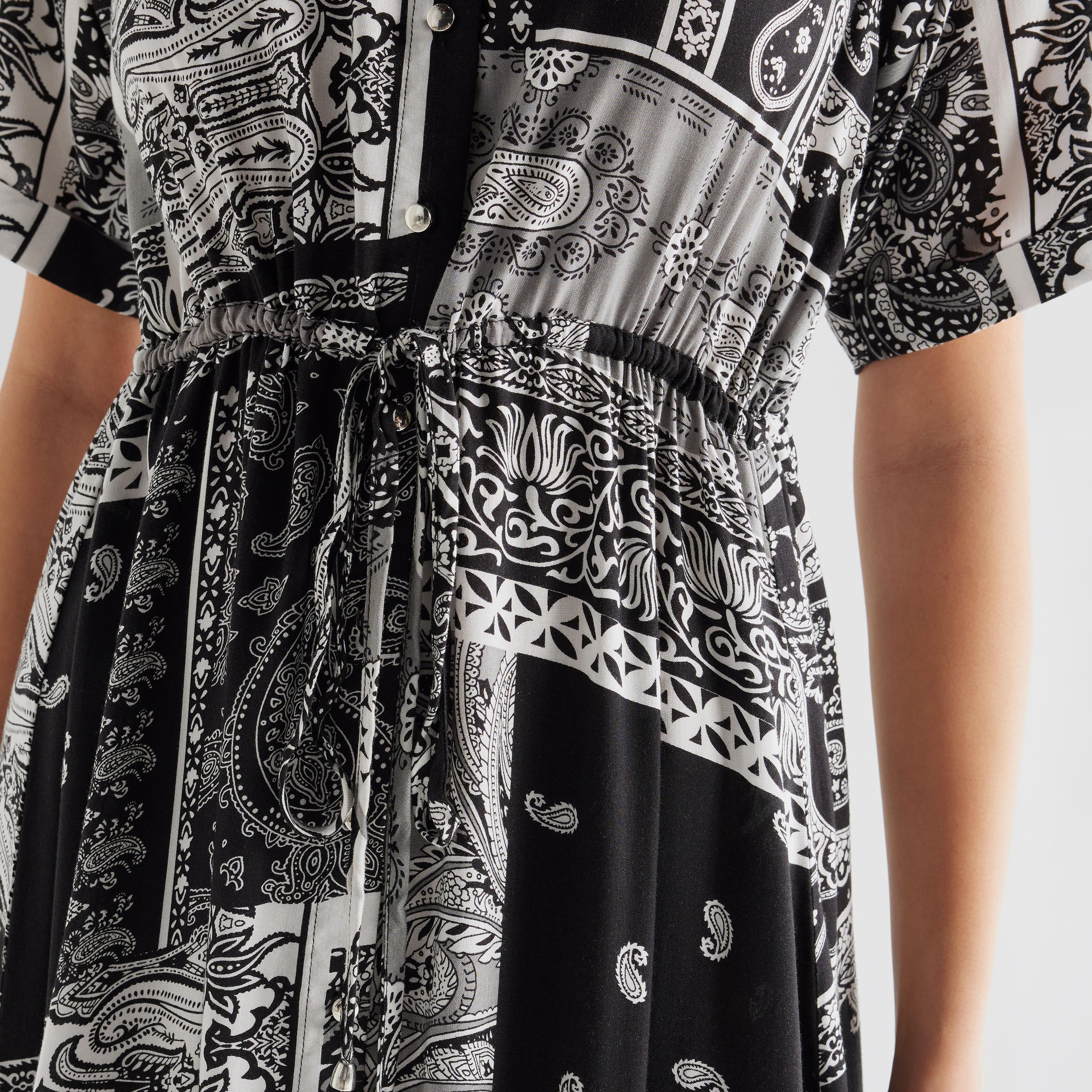 فستان قميص رايون بطبعات وأربطة-women-clothing-dresses-image-4