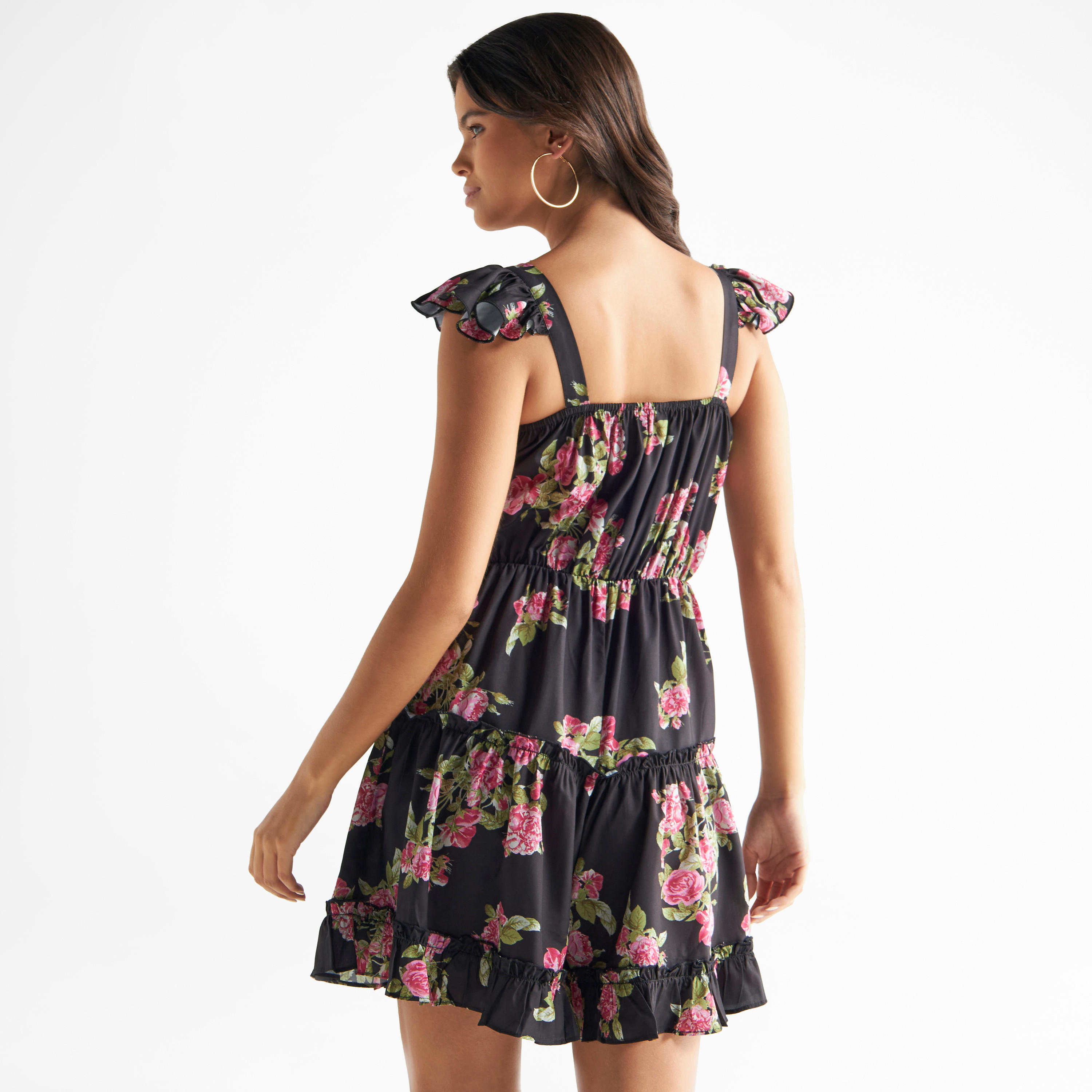 All-Over Floral Print Sleeveless Playsuit with Ruffles-women-clothing-jumpsuits-image-3