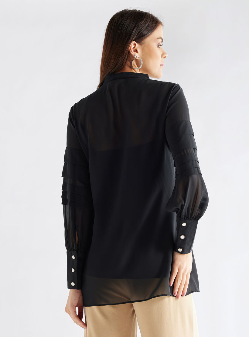 بلوزة سادة بأكمام طويلة-women-clothing-shirtsandblouses-blouses-image-2
