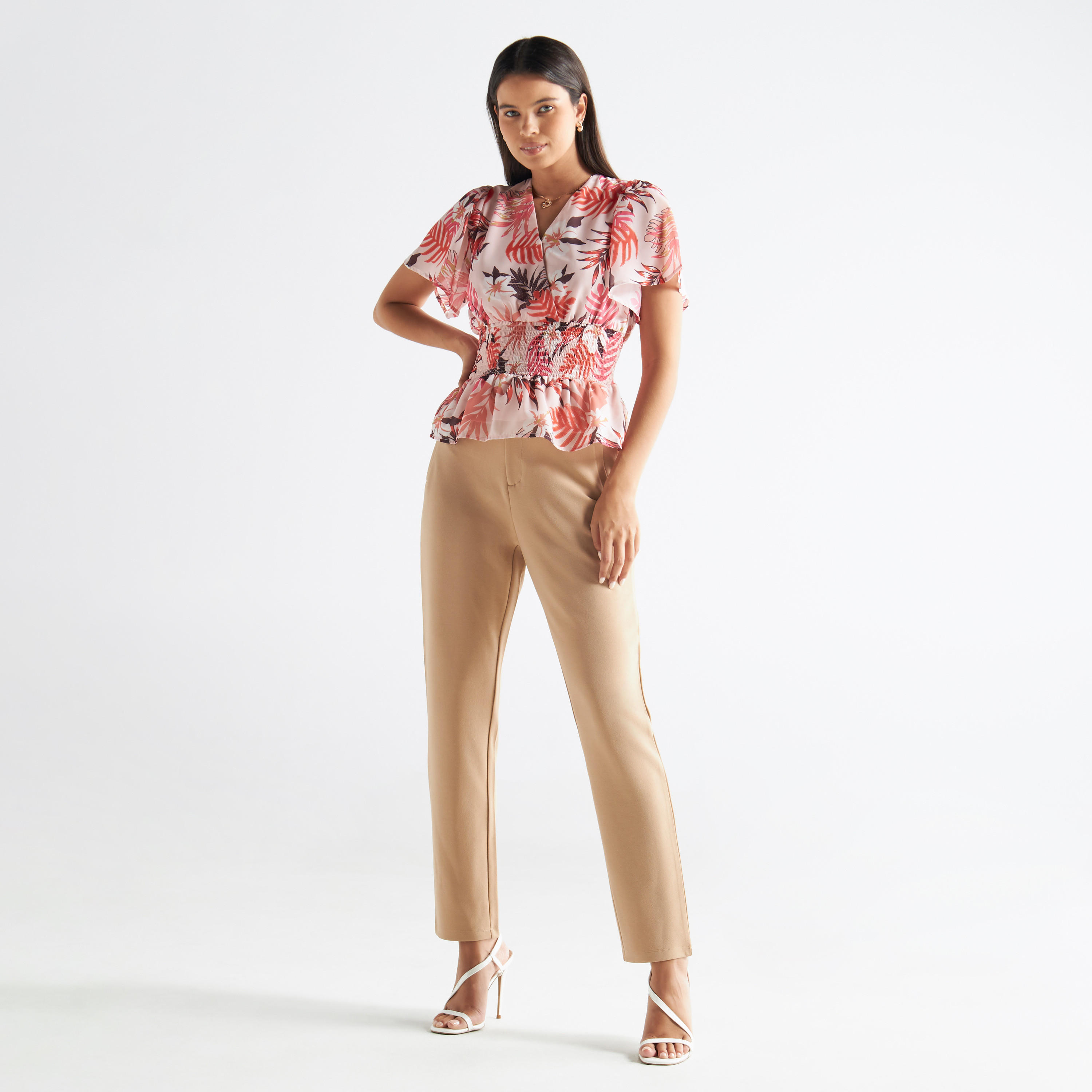قميص بأكمام منفوخة وطبعات-women-clothing-shirtsandblouses-shirts-image-2