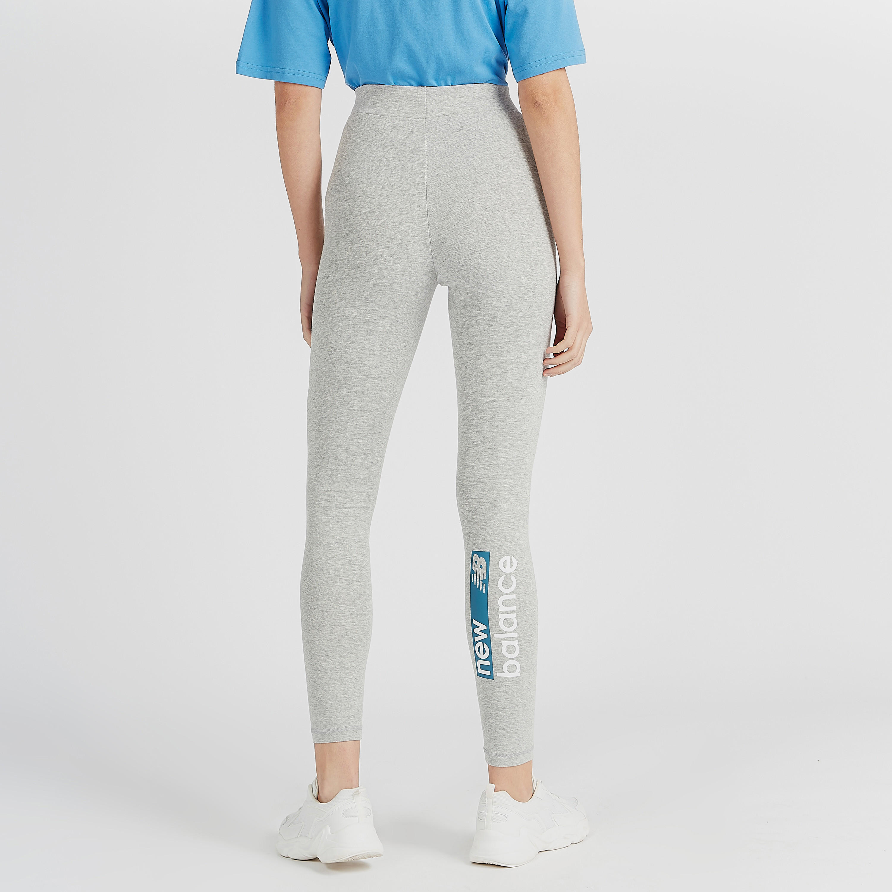 New Balance Classic Core Printed Leggings with Elasticated Waistband-women-clothing-bottoms-leggings-image-1