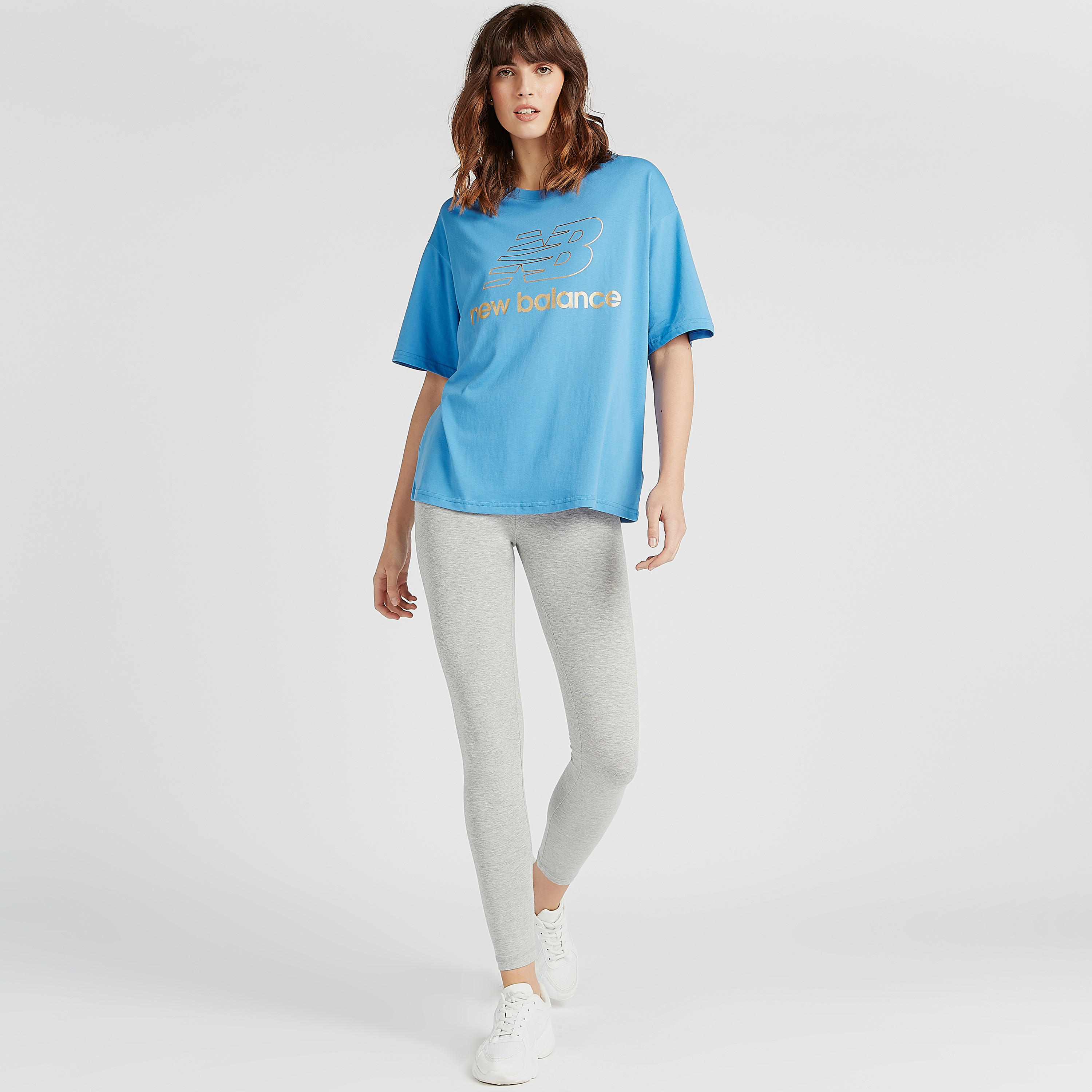 New Balance Classic Core Printed Leggings with Elasticated Waistband-women-clothing-bottoms-leggings-image-5