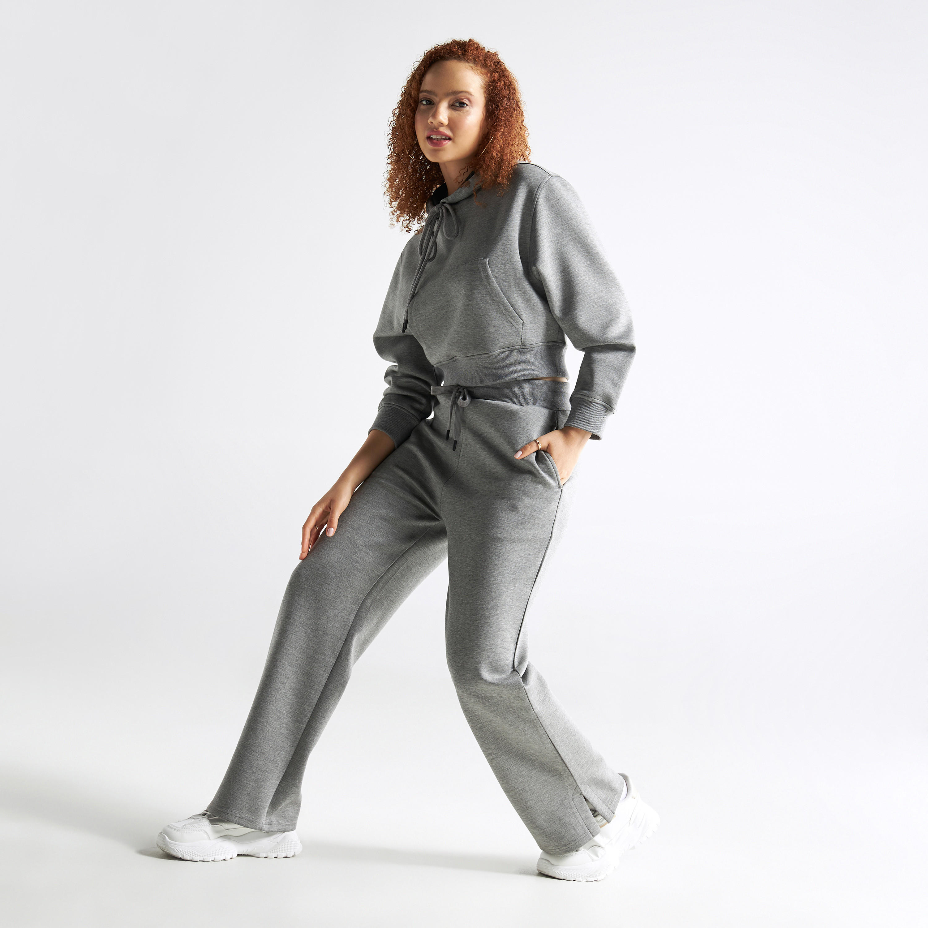 Crop Hoodie with Kangaroo Pocket-women-winterwear-hoodiesandsweatshirts-hoodies-image-2