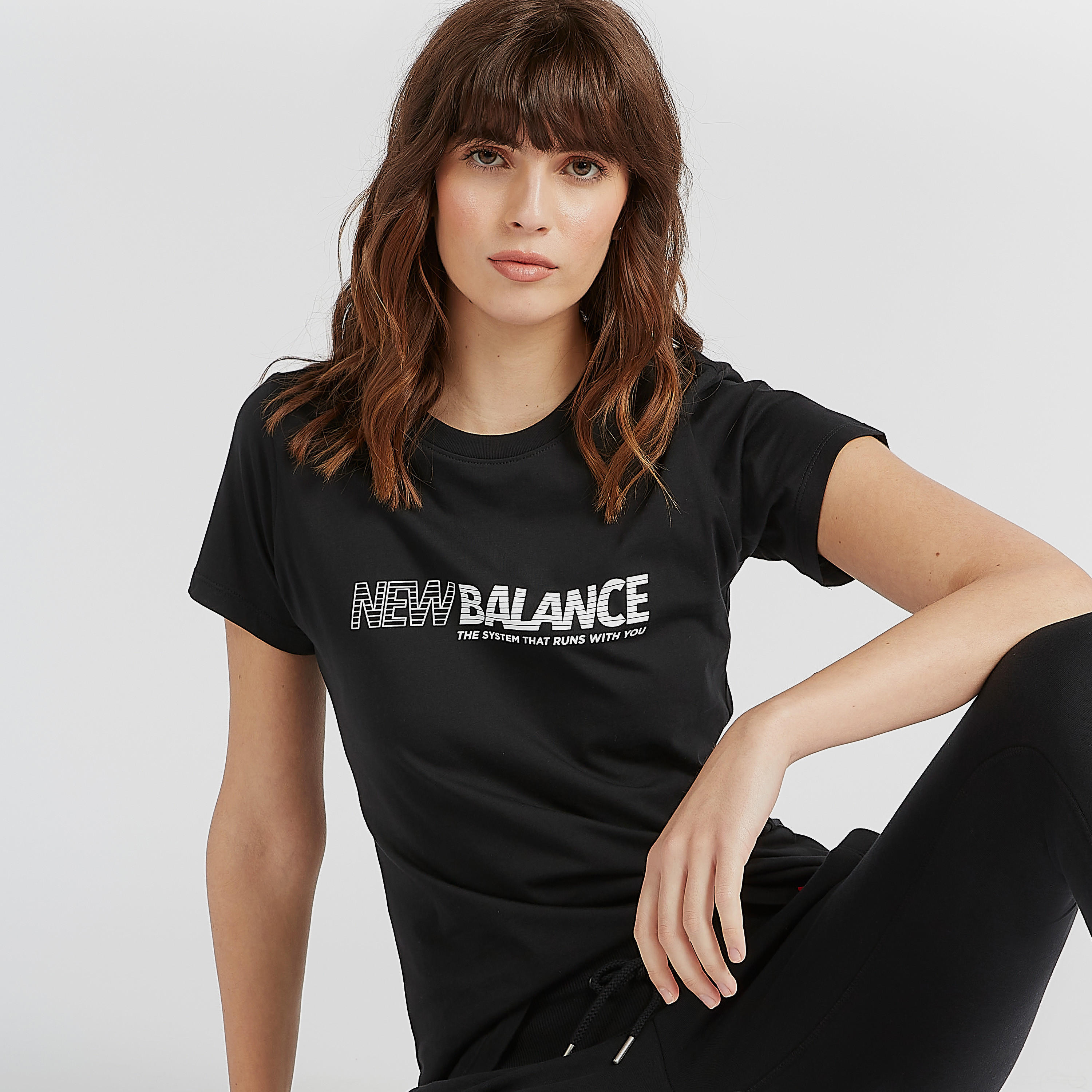 New Balance Printed Crew Neck T-shirt with Short Sleeves-women-clothing-sportswearandactivewear-tshirtsandvests-image-1