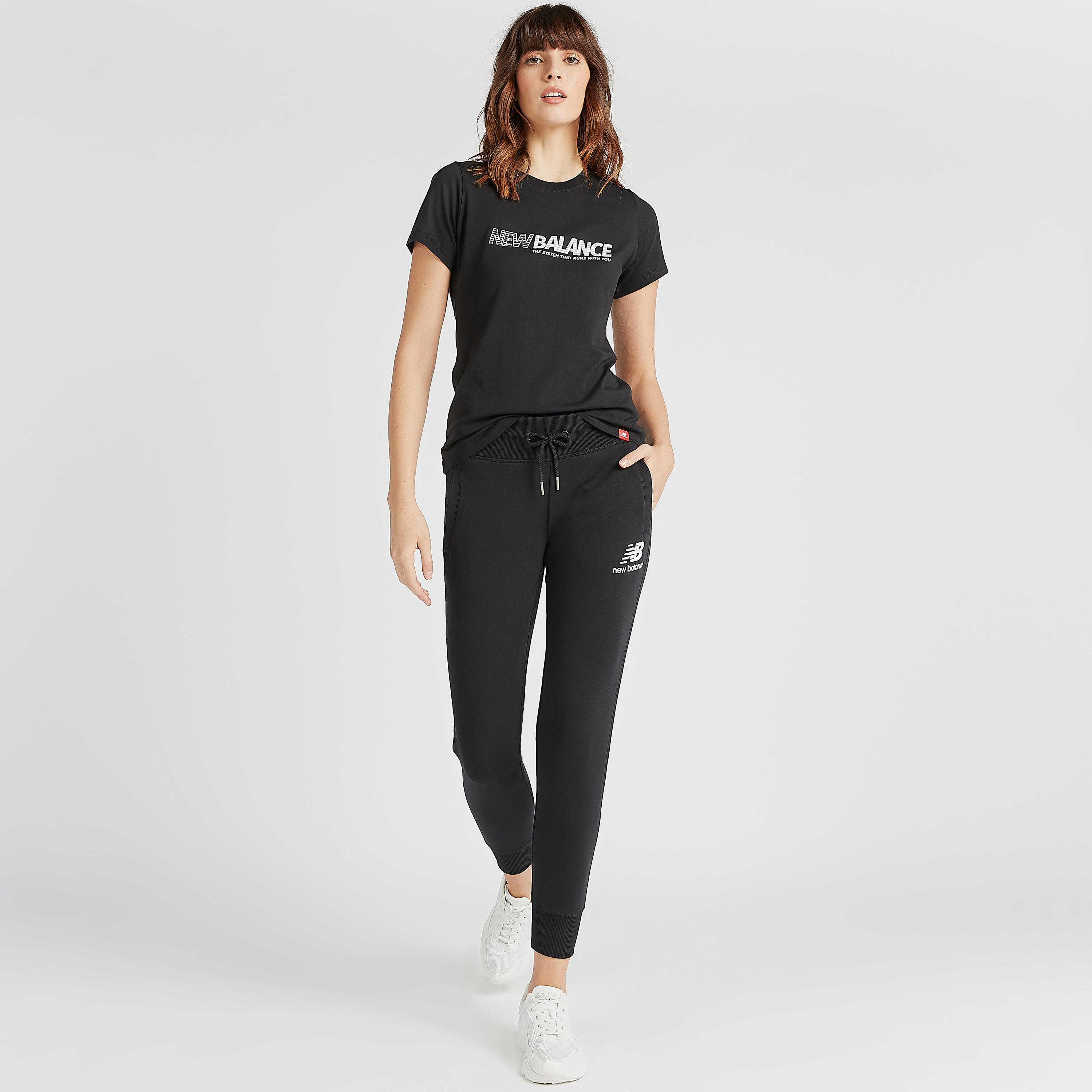 New Balance Printed Crew Neck T-shirt with Short Sleeves-women-clothing-sportswearandactivewear-tshirtsandvests-image-2