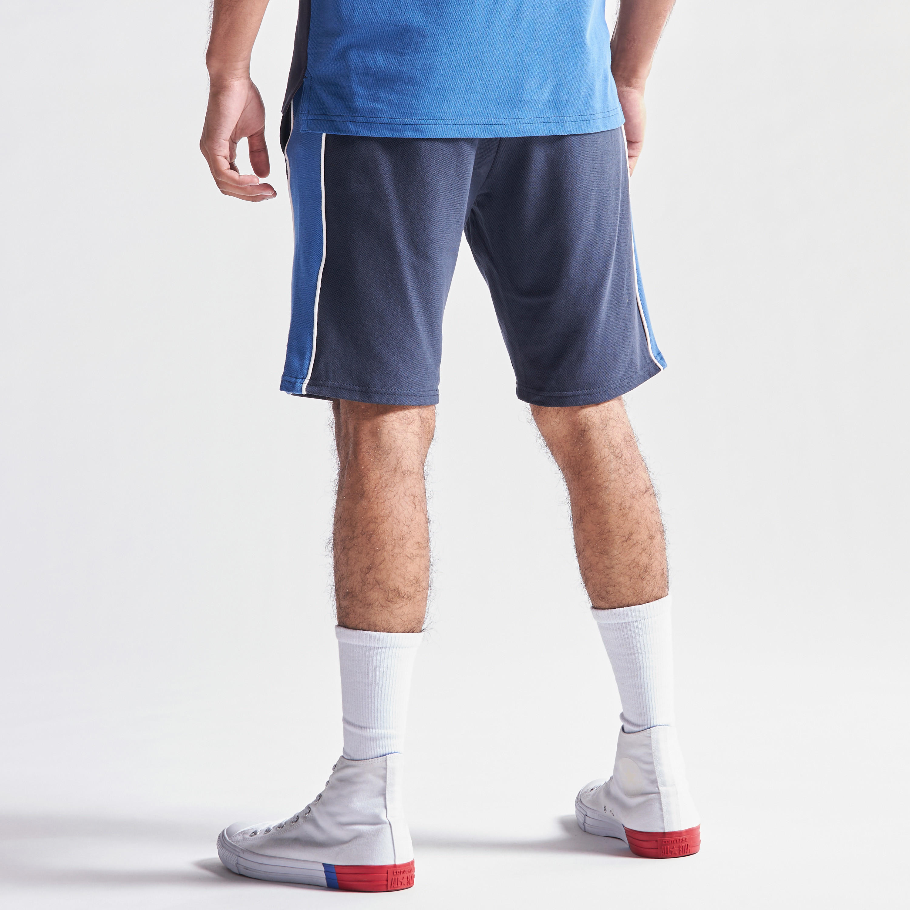شورت بخصر مطاطي وجيوب من لي شارك-men-clothing-bottoms-shorts-image-3
