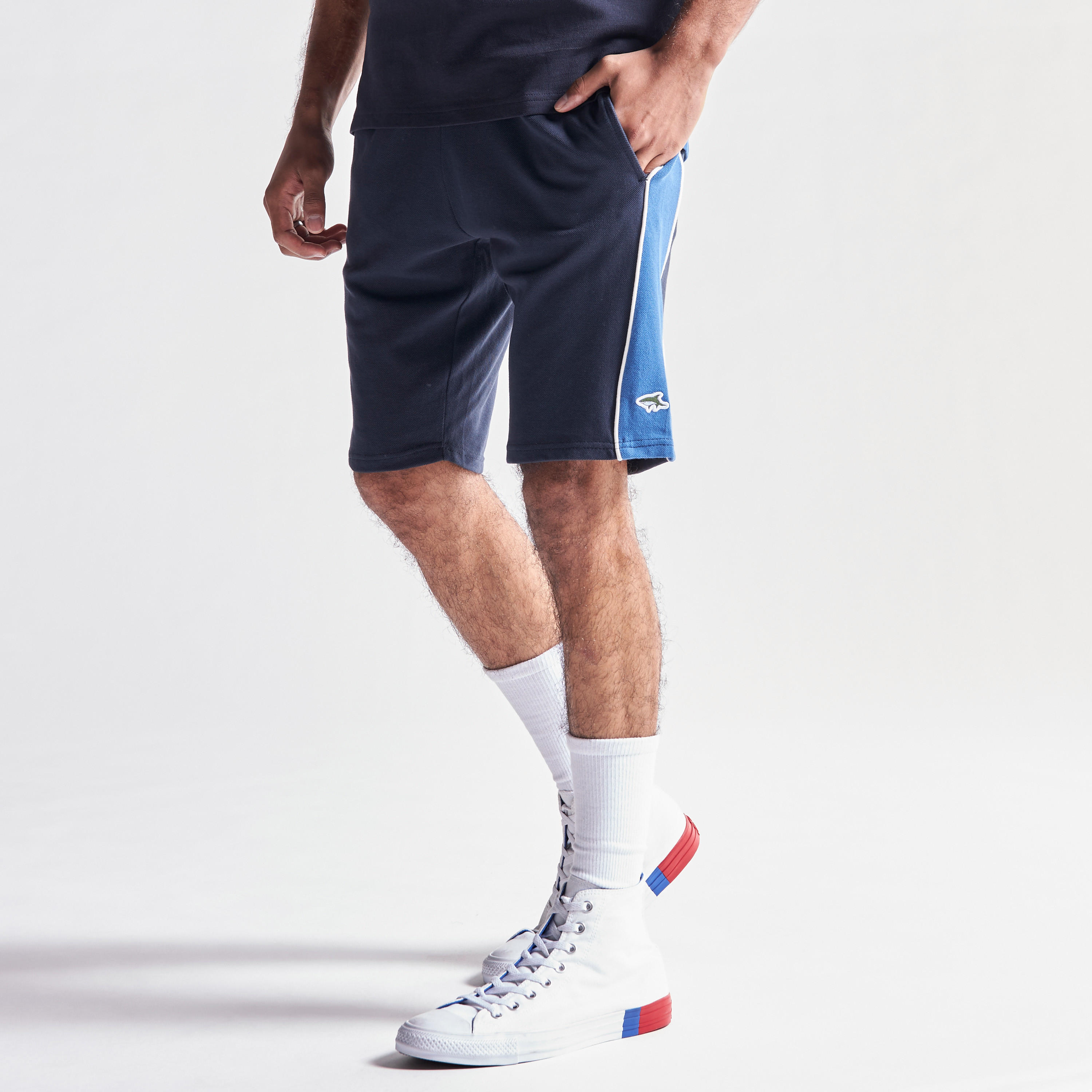 شورت بخصر مطاطي وجيوب من لي شارك-men-clothing-bottoms-shorts-image-4