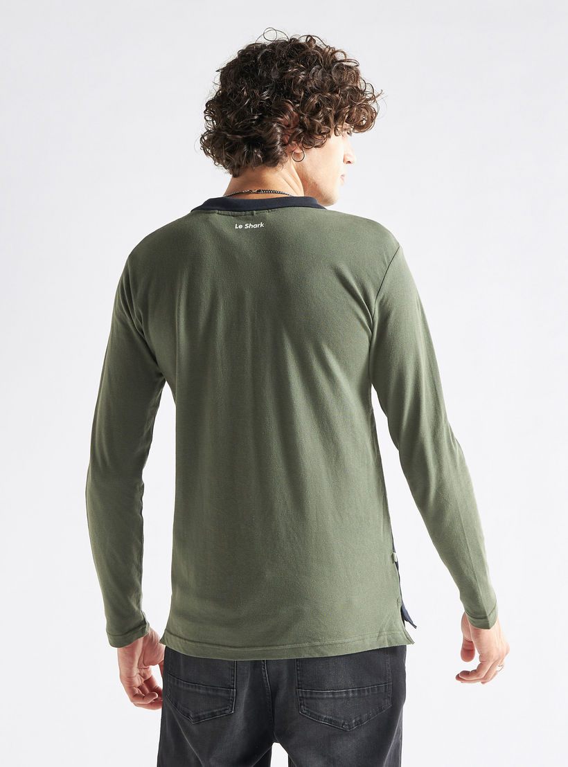 تيشيرت بولو بأكمام طويلة من لي شارك-men-clothing-tshirtsandpolos-polos-image-3